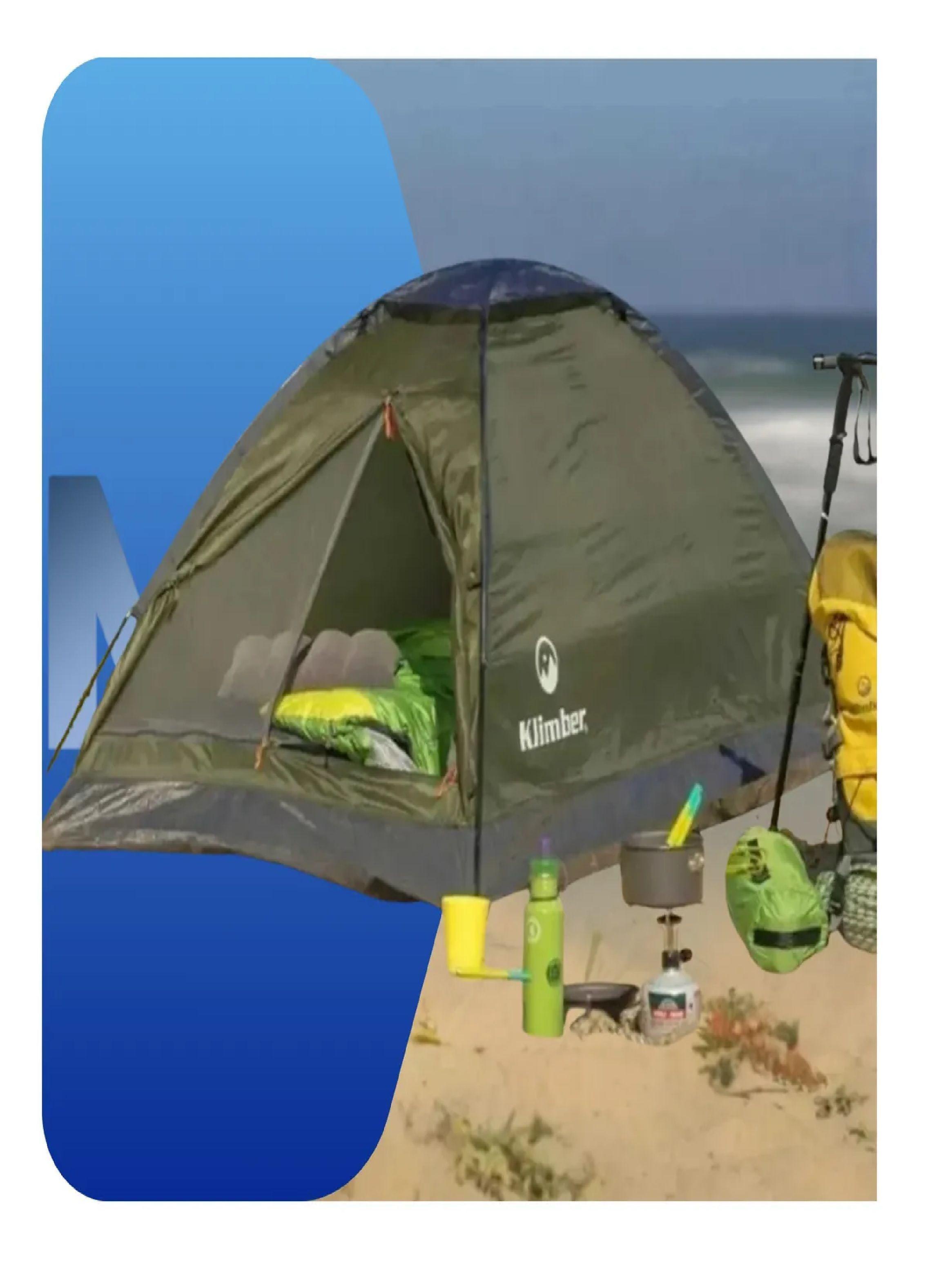 Carpa Klimber 2 Personas + 2 Aislantes Alpes 6mm-3