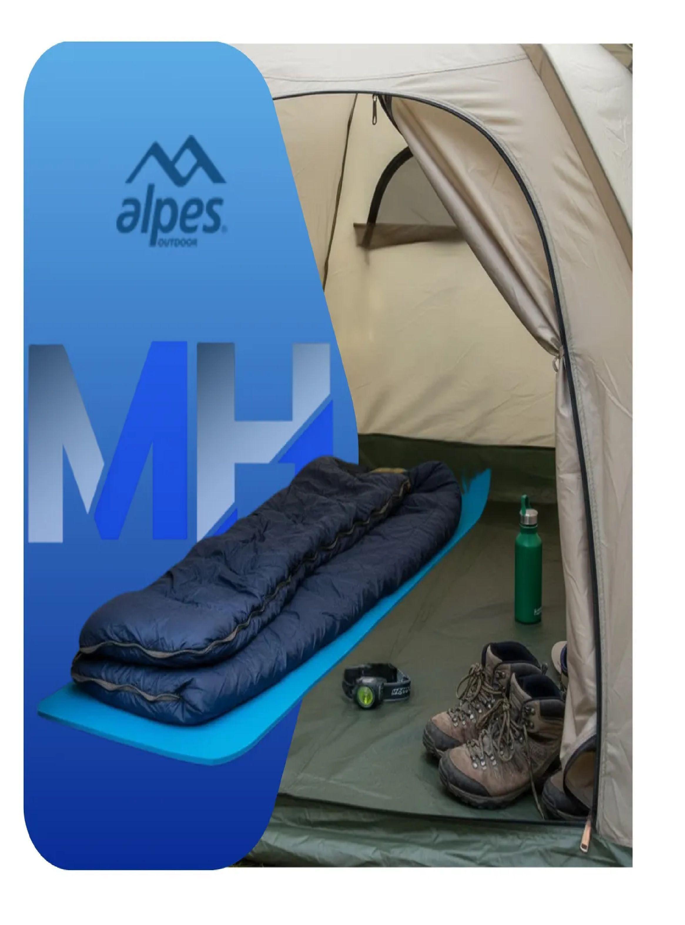 Carpa Klimber 2 Personas + 2 Aislantes Alpes 6mm-7