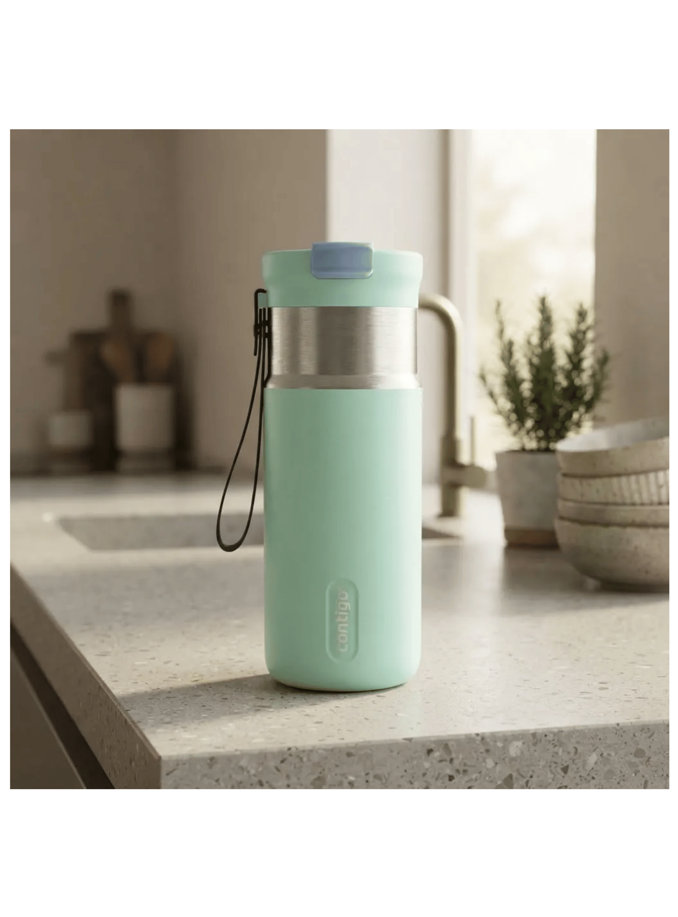Botella Termica Contigo Dual Sip 473ml Frio Y Calor Inox-0