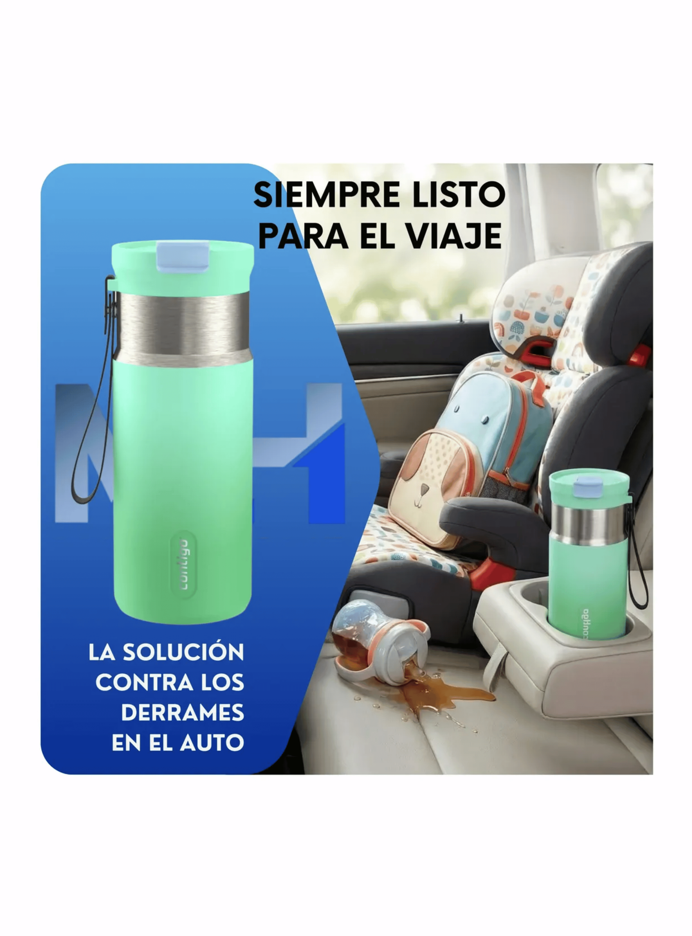 Botella Termica Contigo Dual Sip 473ml Frio Y Calor Inox-1