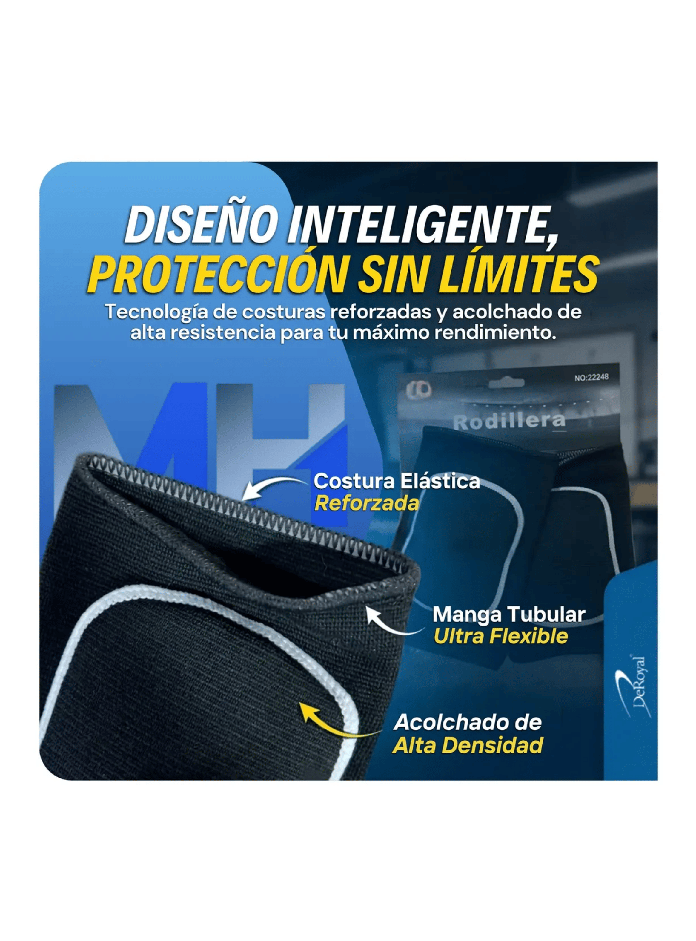 Rodilleras Deportivas Con Protecci n Acolchada-6