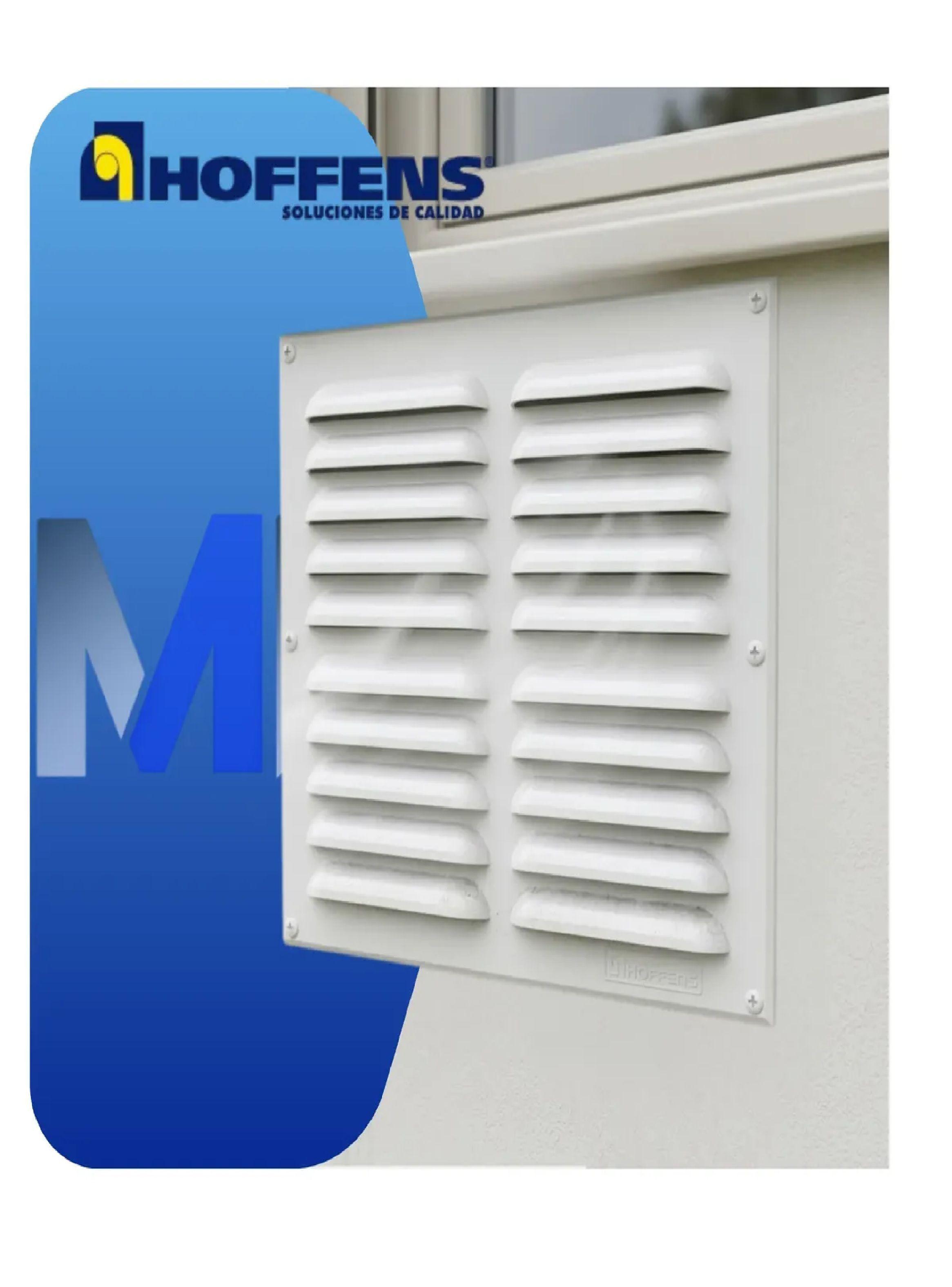 Celosia Ventilacion 23x23cm Proteccion Uv Plana Sobrepuesta-2