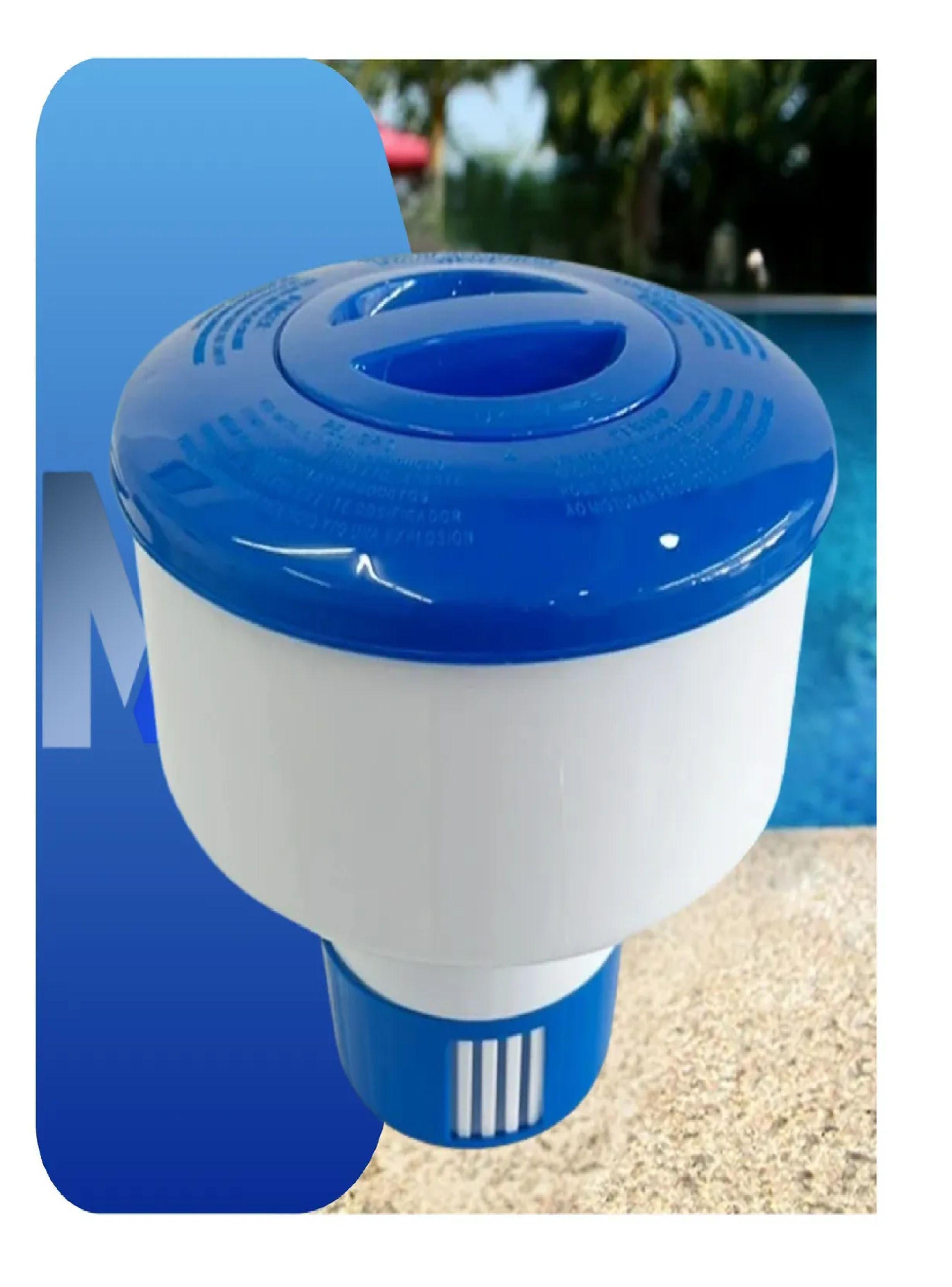 Dispensador De Cloro Para Piscinas Dosificador Deep Blue-4