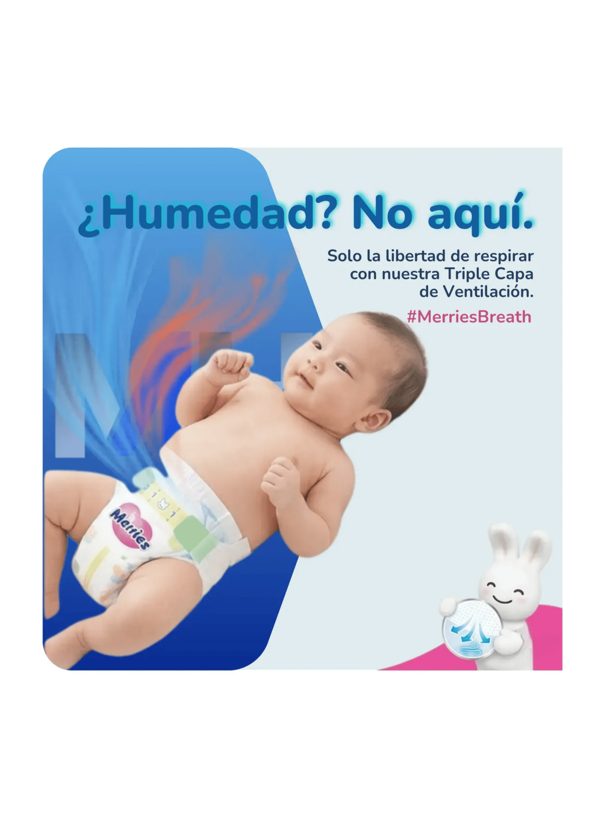 Pa ales Desechables Recien Nacido Merries Super Jumbo 288 Un-4