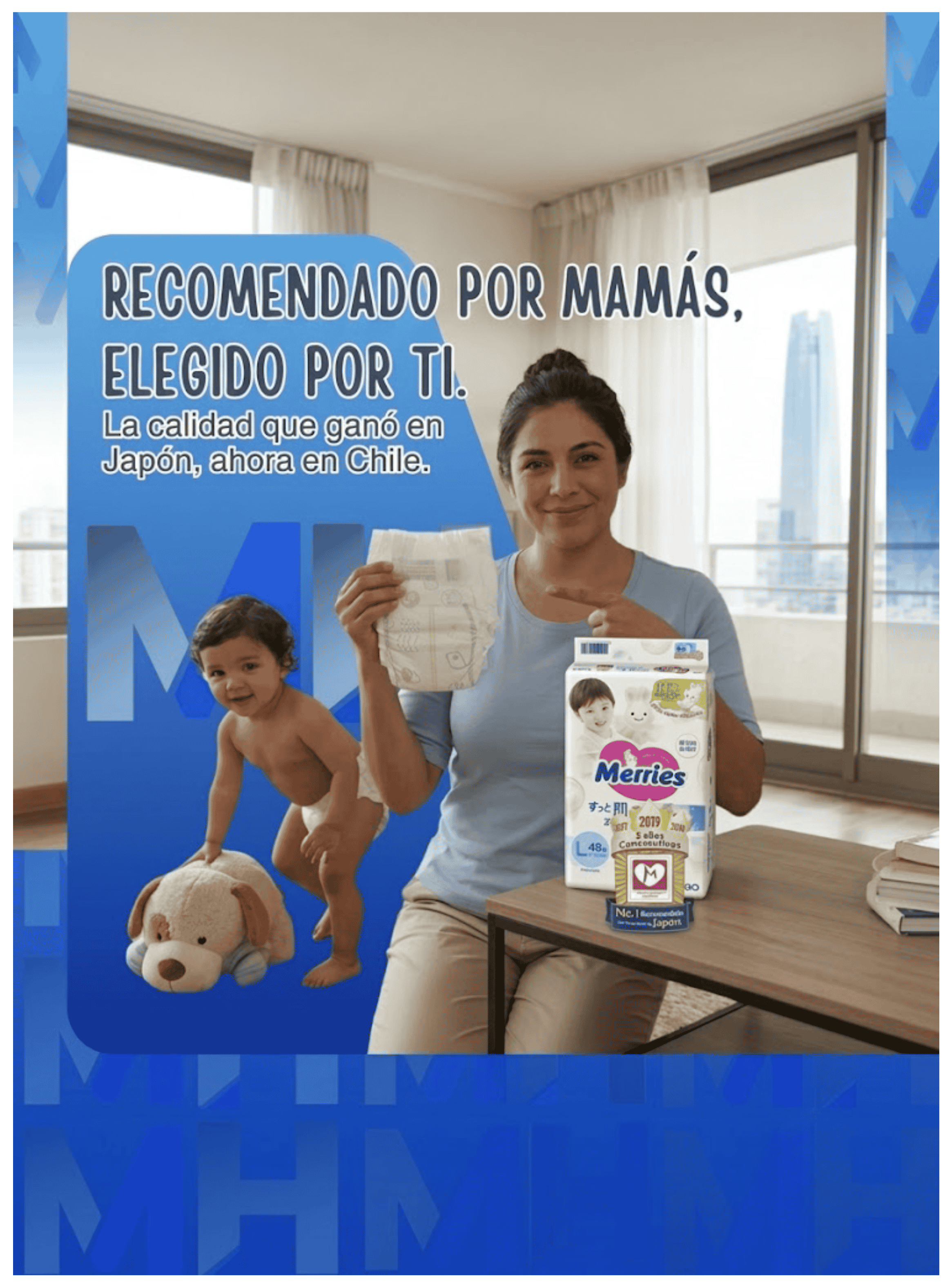 Pack X2 Pa ales Merries Talla M 9 14 Kg Ahorro Y Cuidado-2