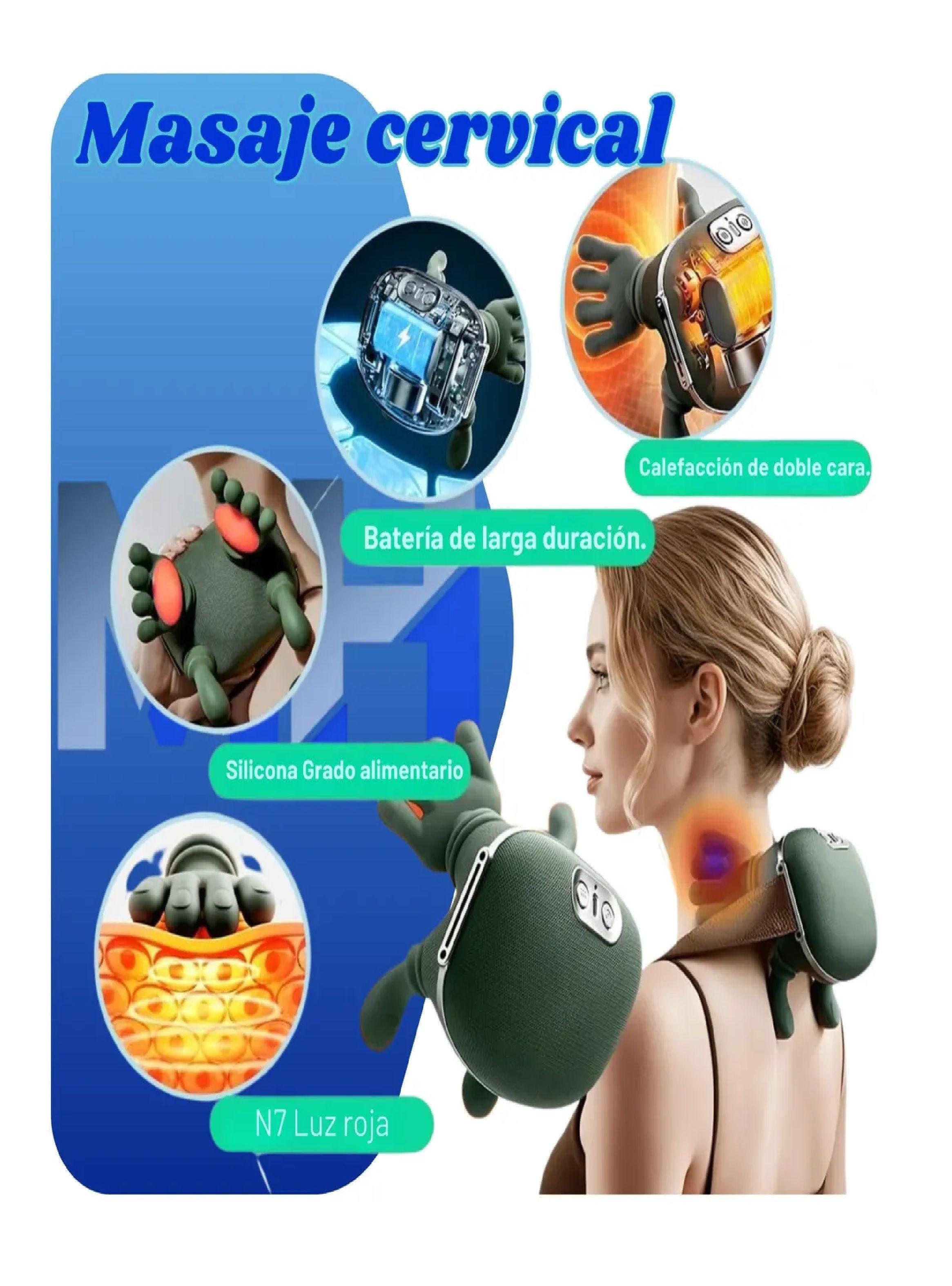 Masajeador Con Manos Cervical, Hombros, Lumbar Con Dedos-2