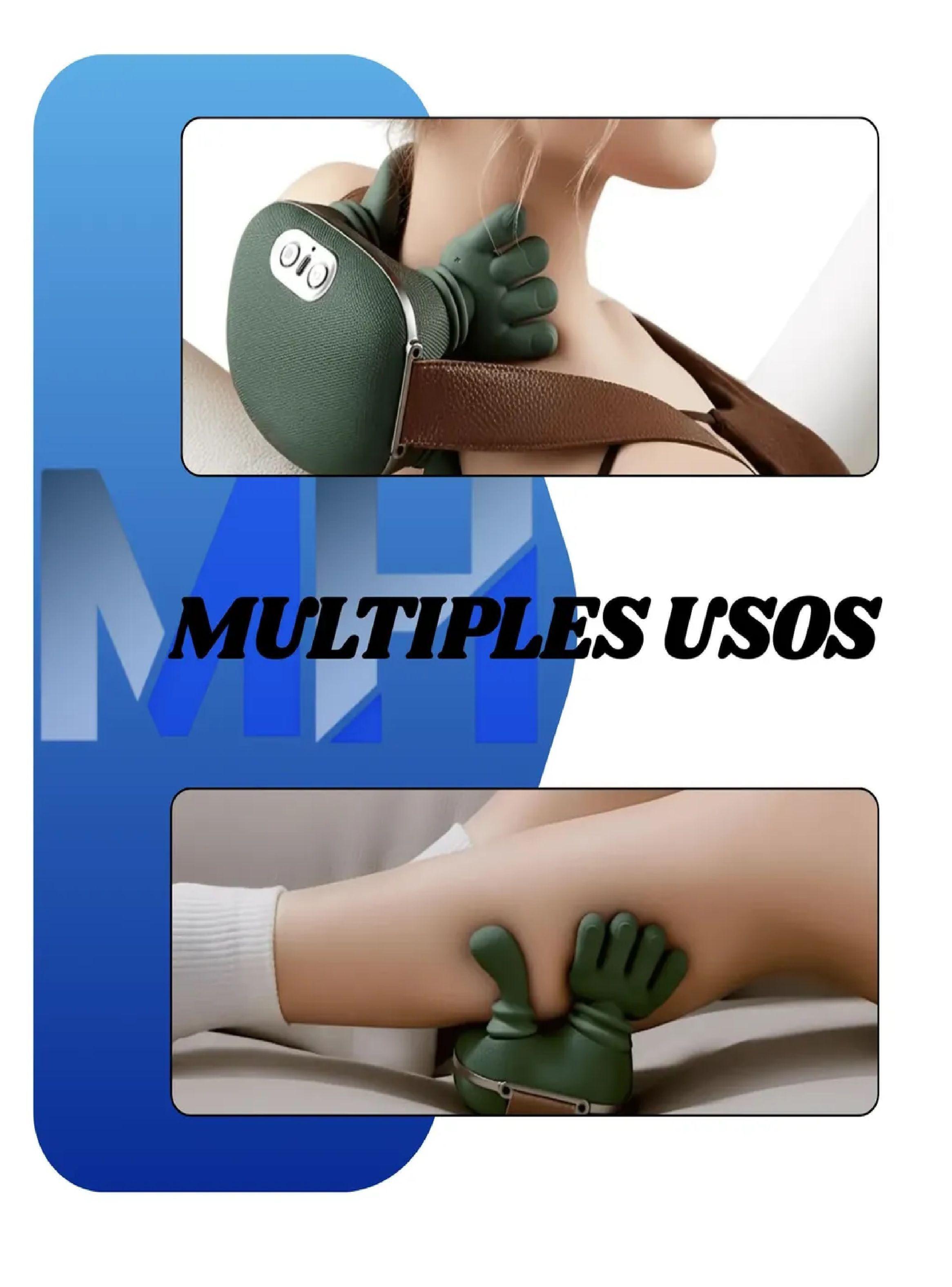 Masajeador Con Manos Cervical, Hombros, Lumbar Con Dedos-7