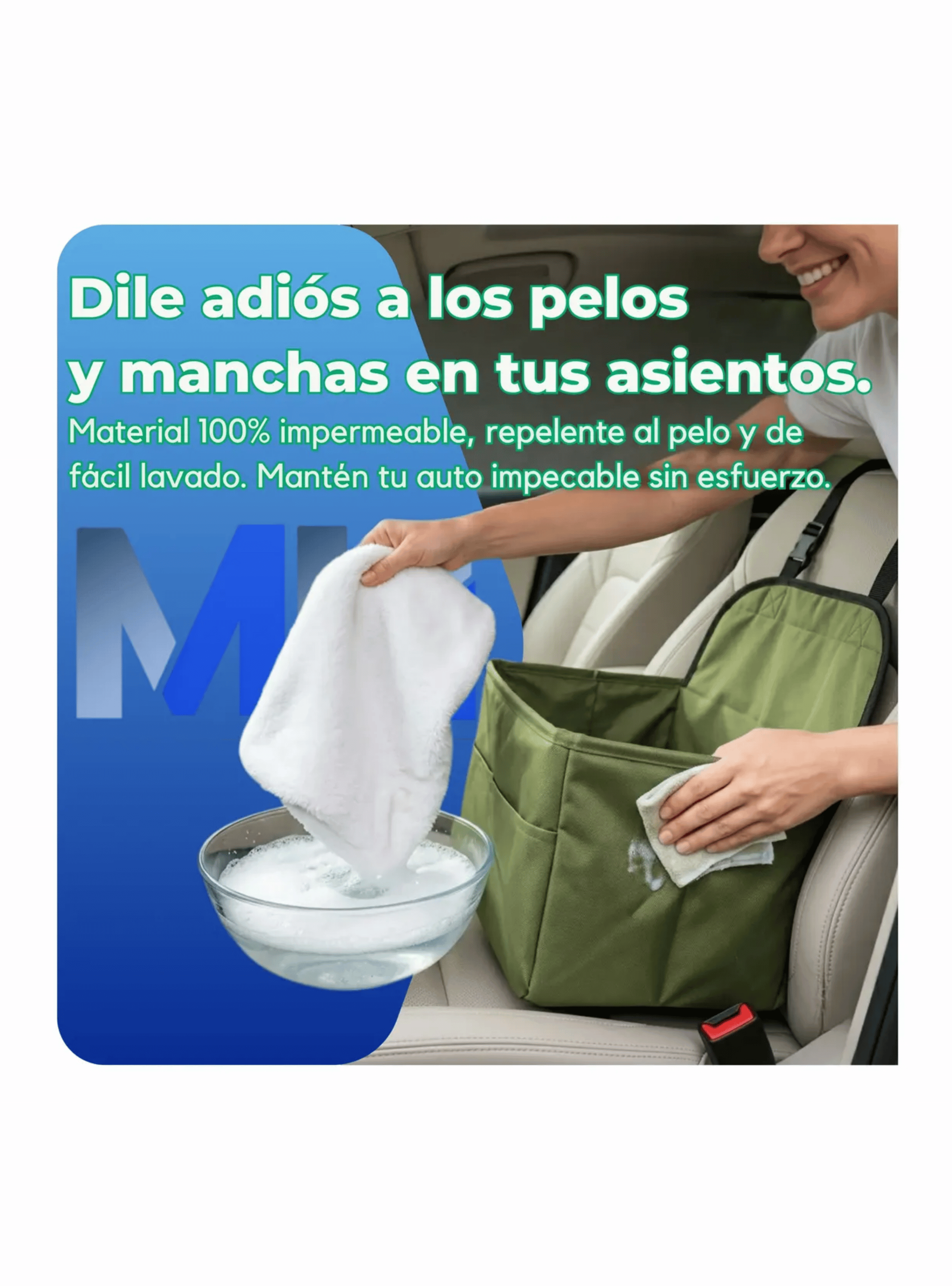 Silla Bolso Butaca Elevadora Para Perro Asiento De Auto-5