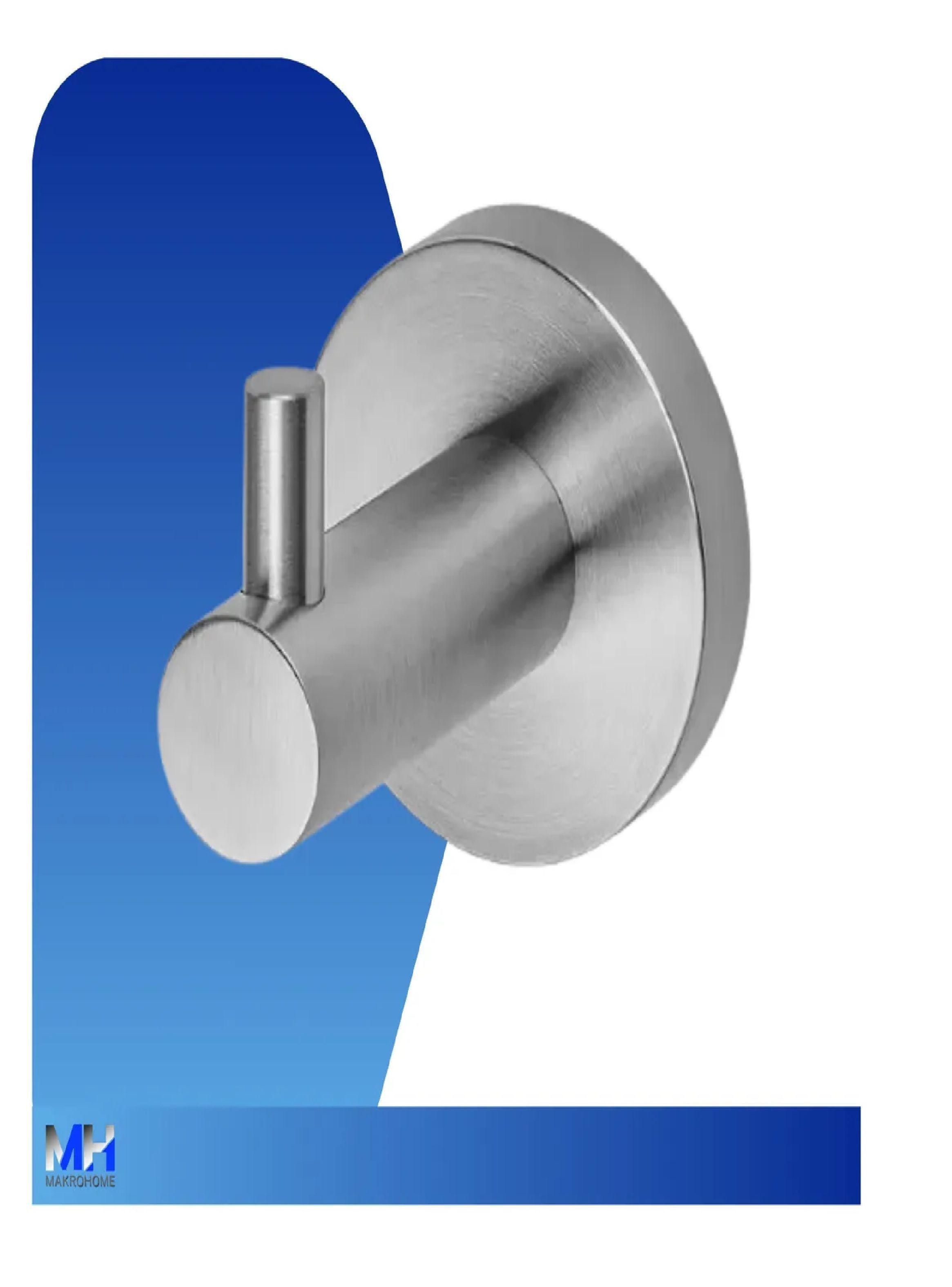 Pack X6 Perchero De Baño Taumm Acero Inoxidable Elegancia-3