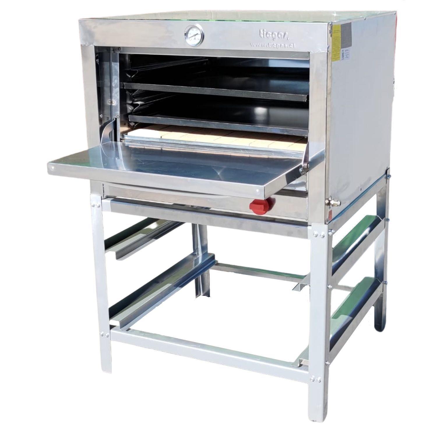 Horno Industrial TicGas Una Cámara 65x58cm-2