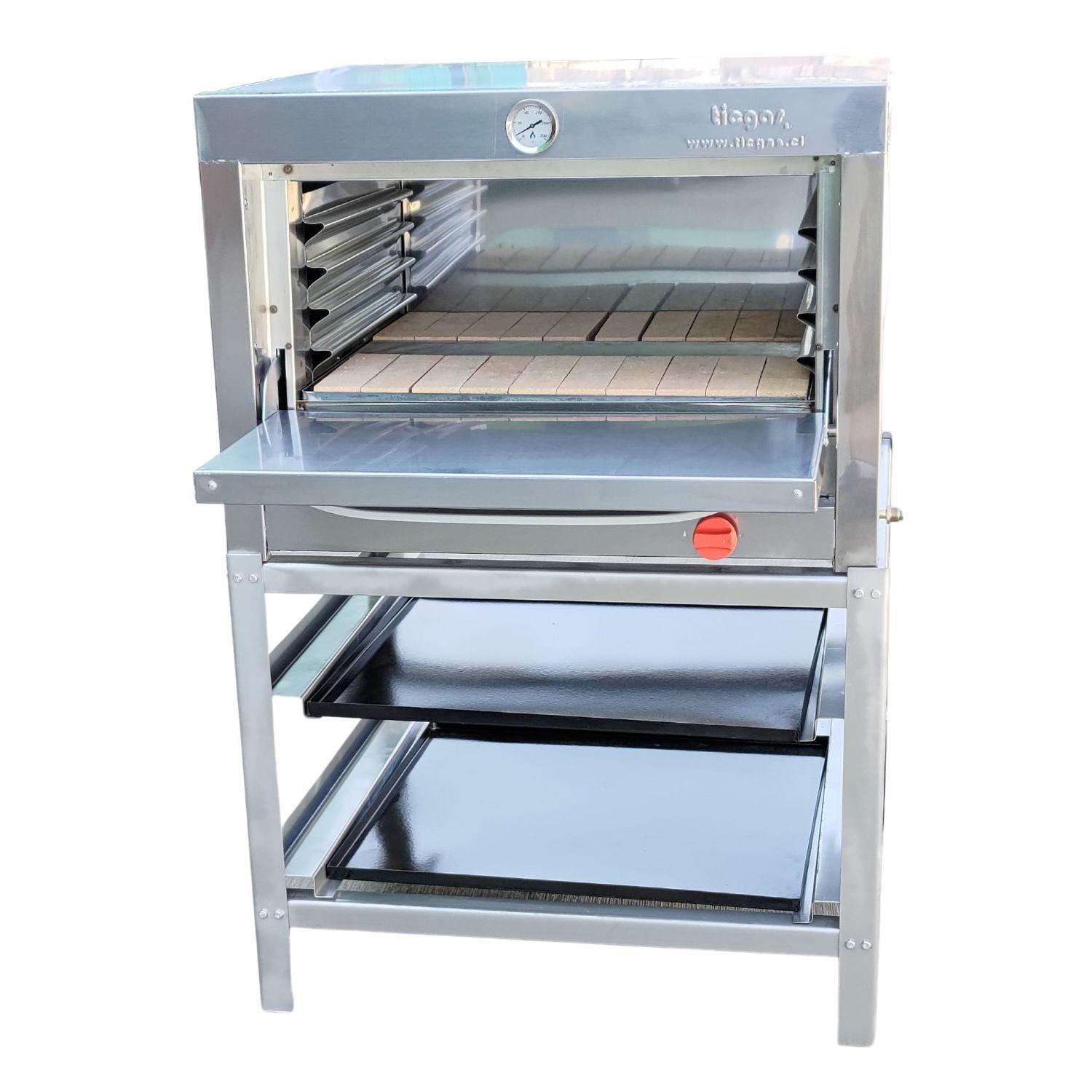 Horno Industrial TicGas Una Cámara 65x58cm-1