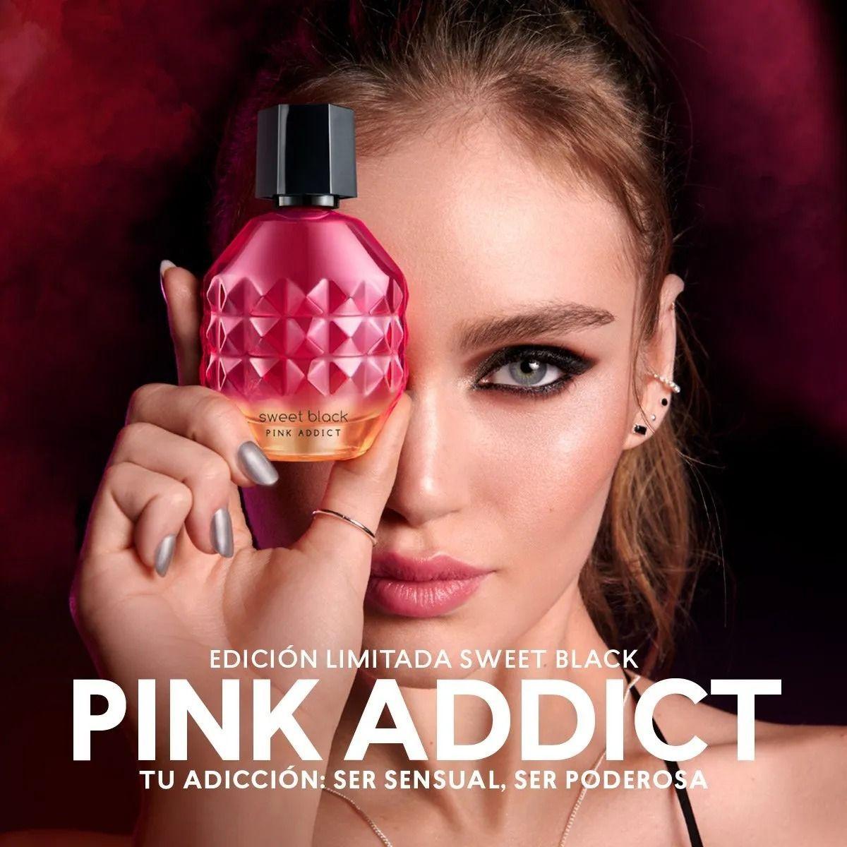 Perfume Mujer Sweet Black Pink Addict Cyzone 50 Ml-2