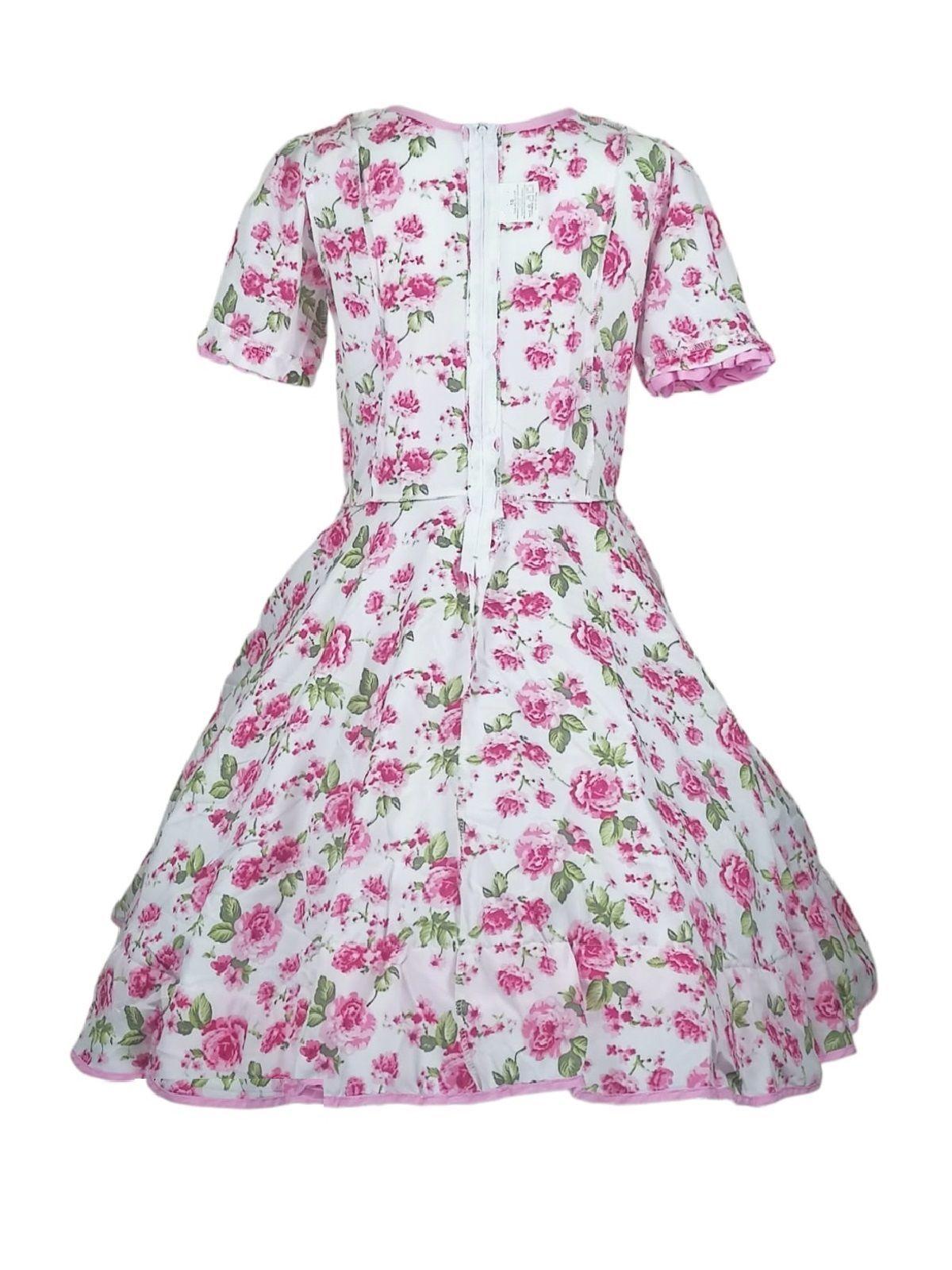 Vestido Niña Huasa Chinita Fiestas Patrias 4 6 8 10 C14-3