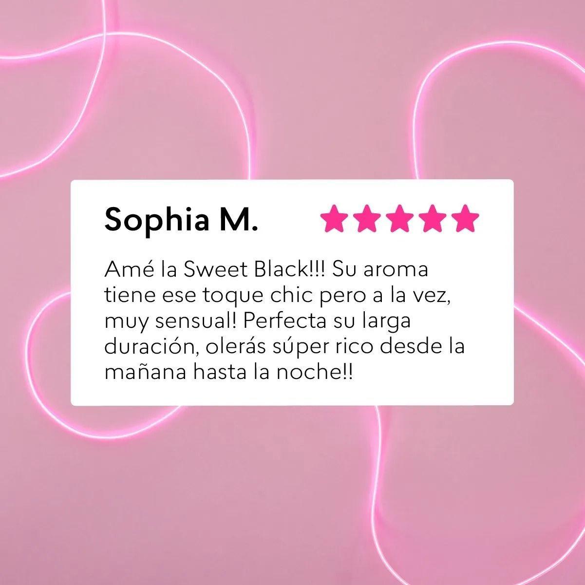 Perfume Para Mujer Sweet Black Cyzone 50ml-4