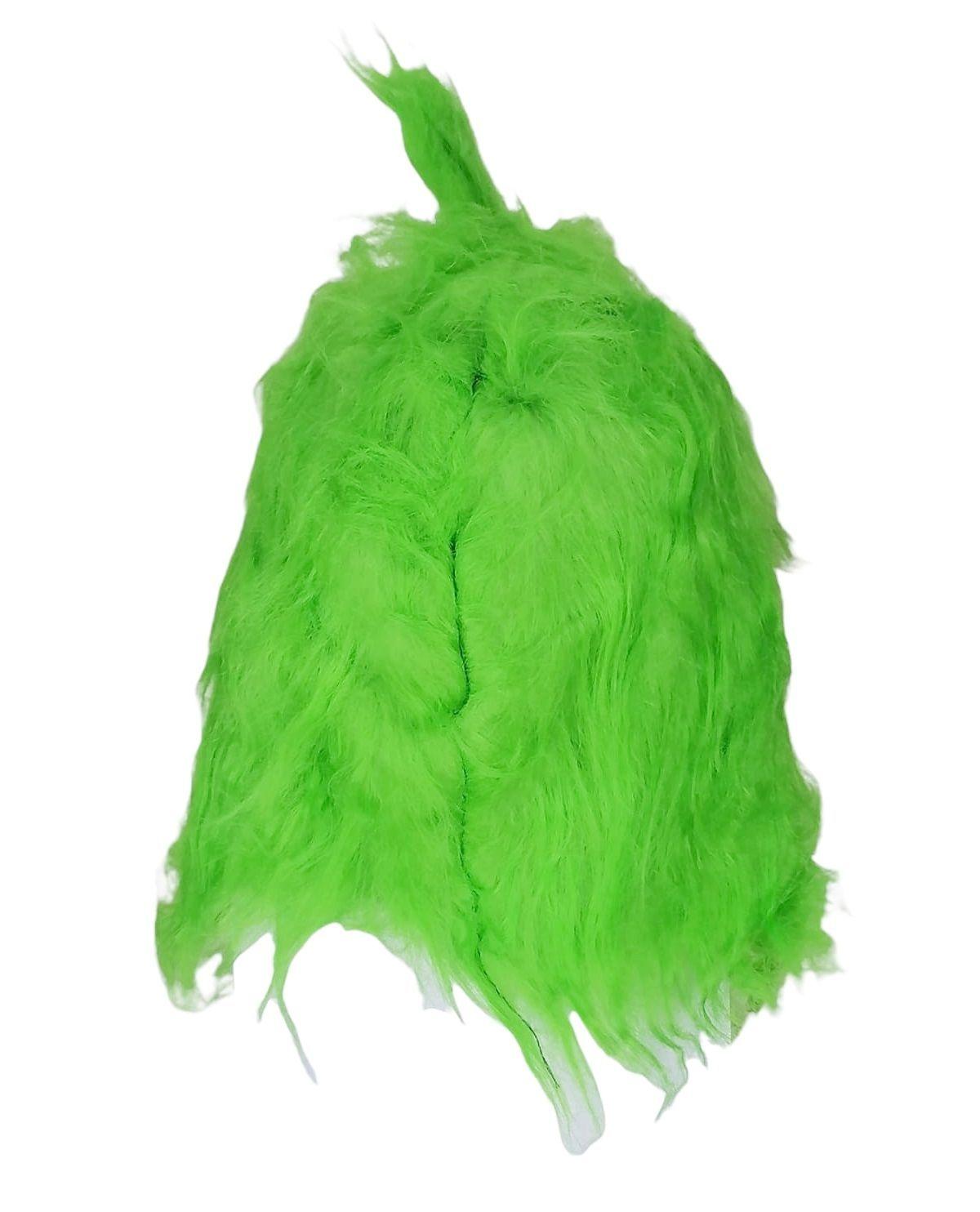 Mascara De Latex Con Pelos El Grinch Navidad Adulto-2