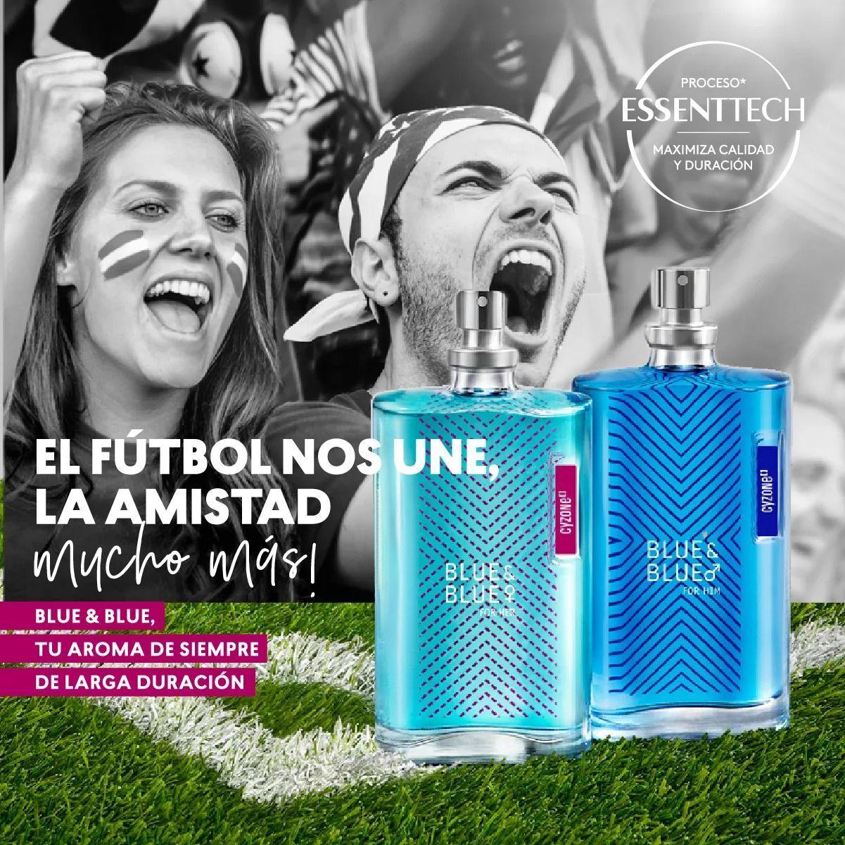 Perfume Mujer Blue & Blue For Her Cyzone 75 Ml-3