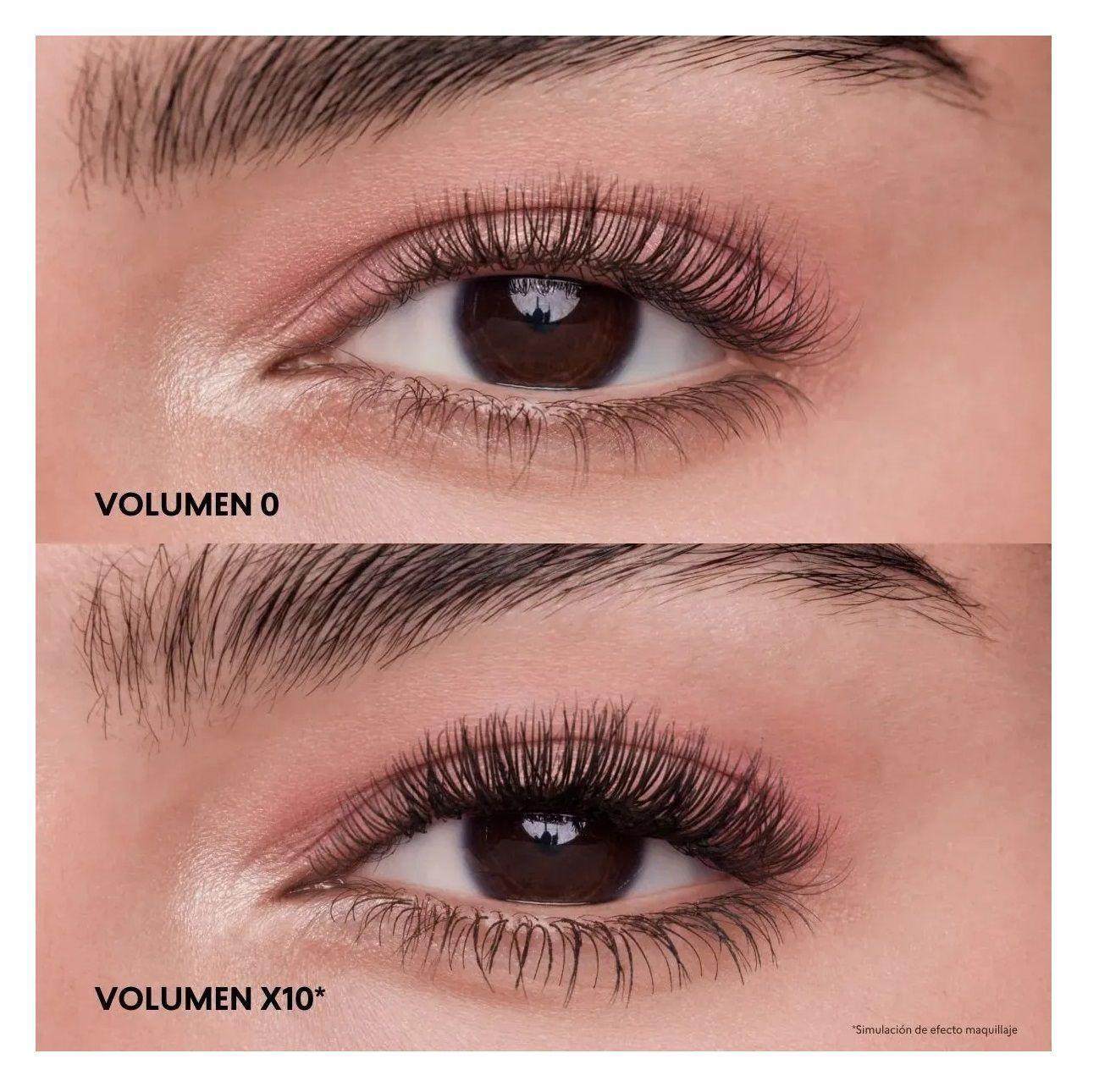 Máscara De Pestañas Max Volume Lash Studio Look Cyzone Negro-3