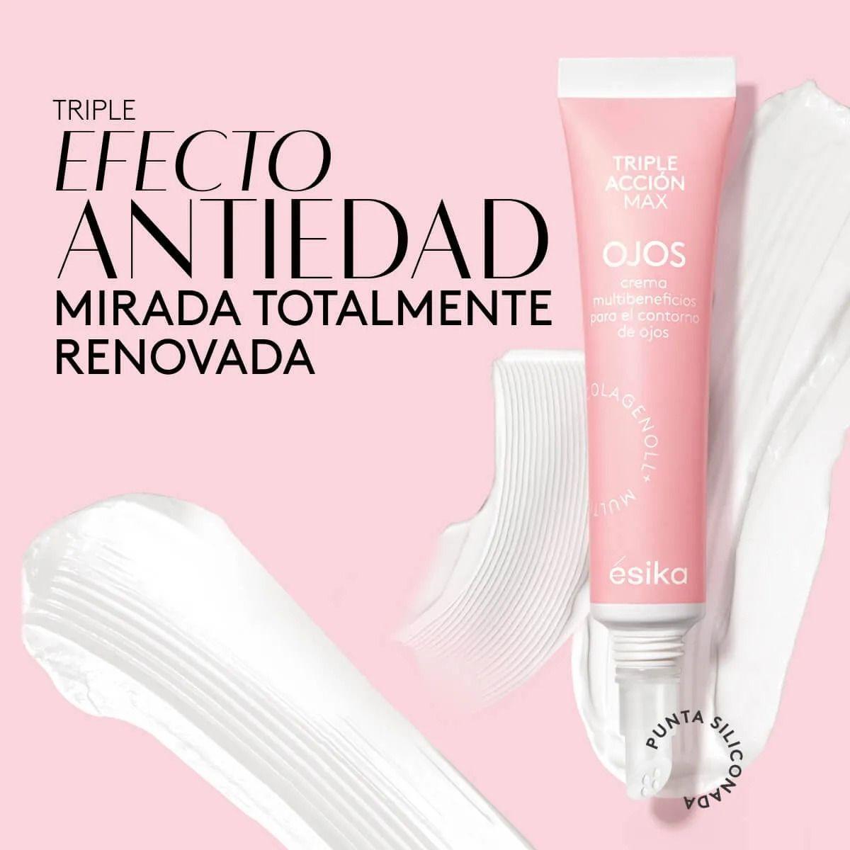 Crema Contorno De Ojos Triple Acción Max Esika 15 G-2