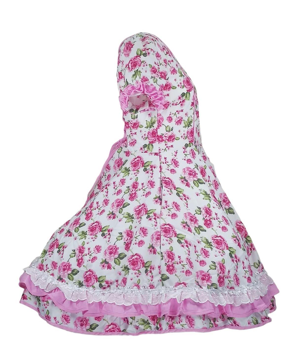Vestido Niña Huasa Chinita Fiestas Patrias 12 14 16 C14-1