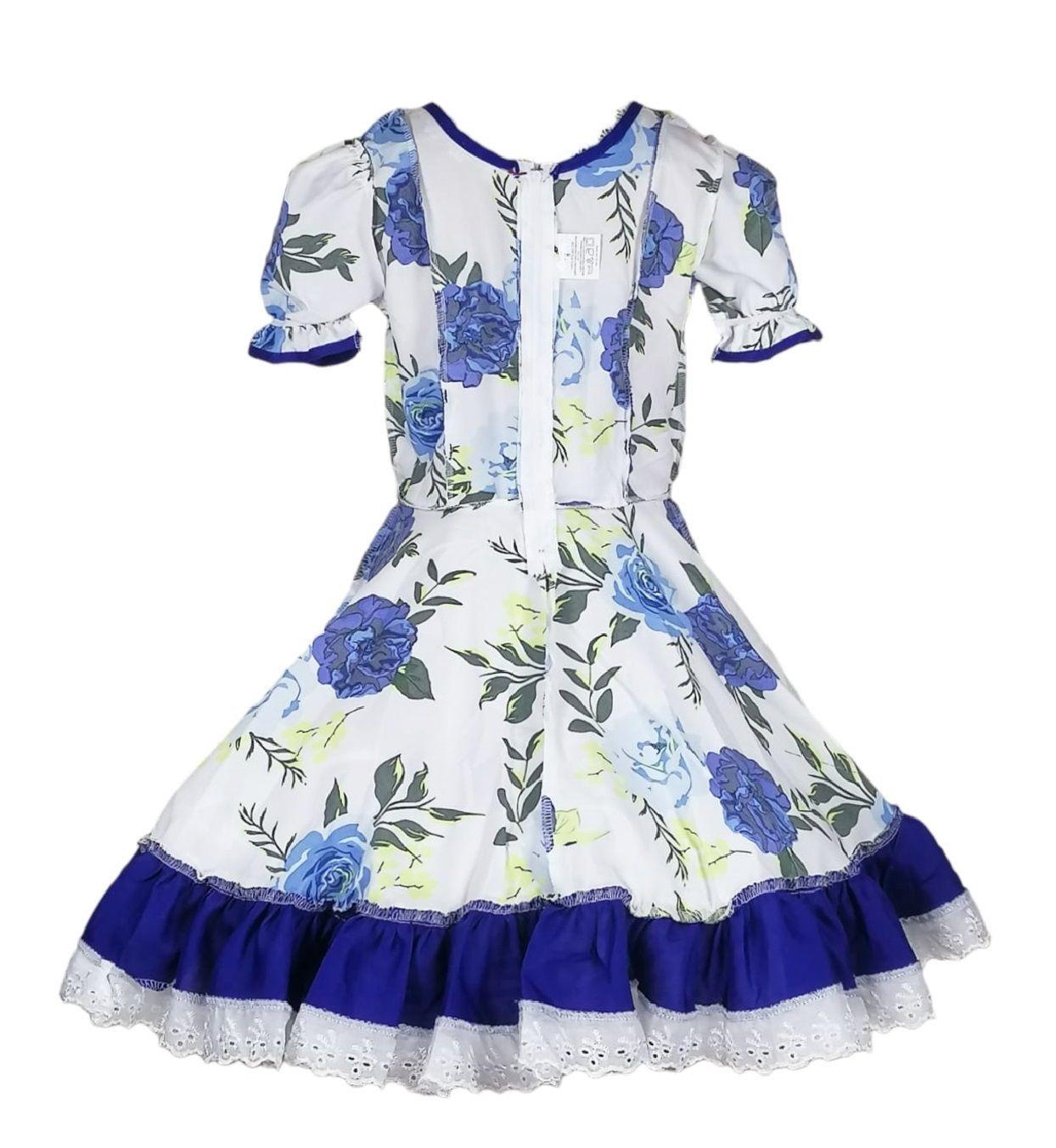 Vestido Niña Huasa Chinita Fiestas Patrias 12 14 16 C16-3