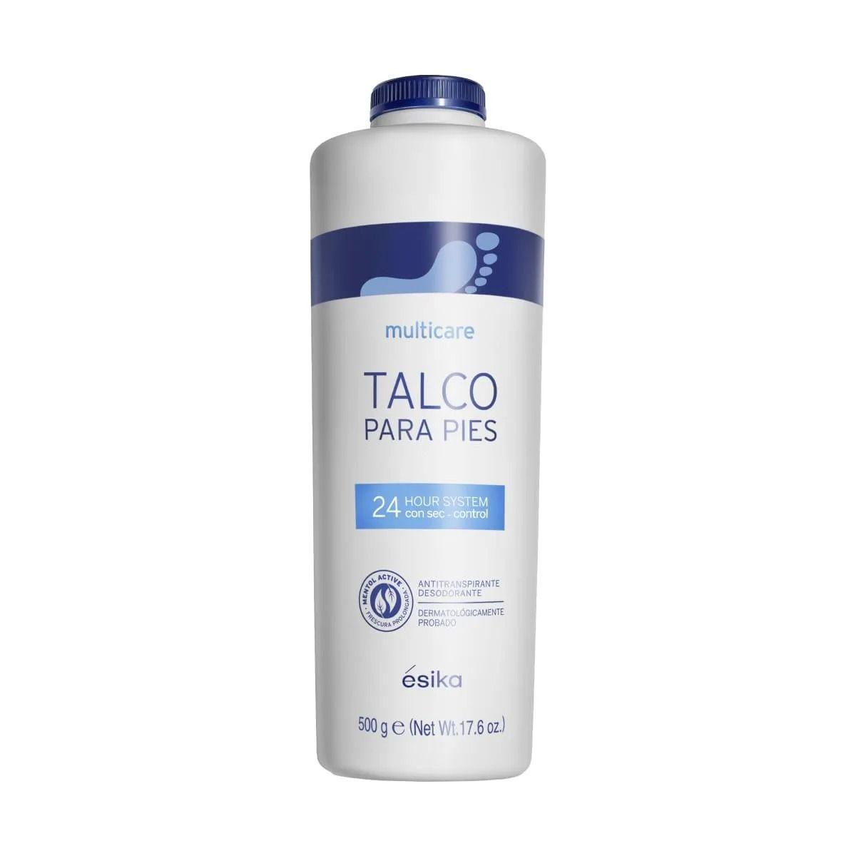 Talco Para Pies Multicare Ésika 500 G-0