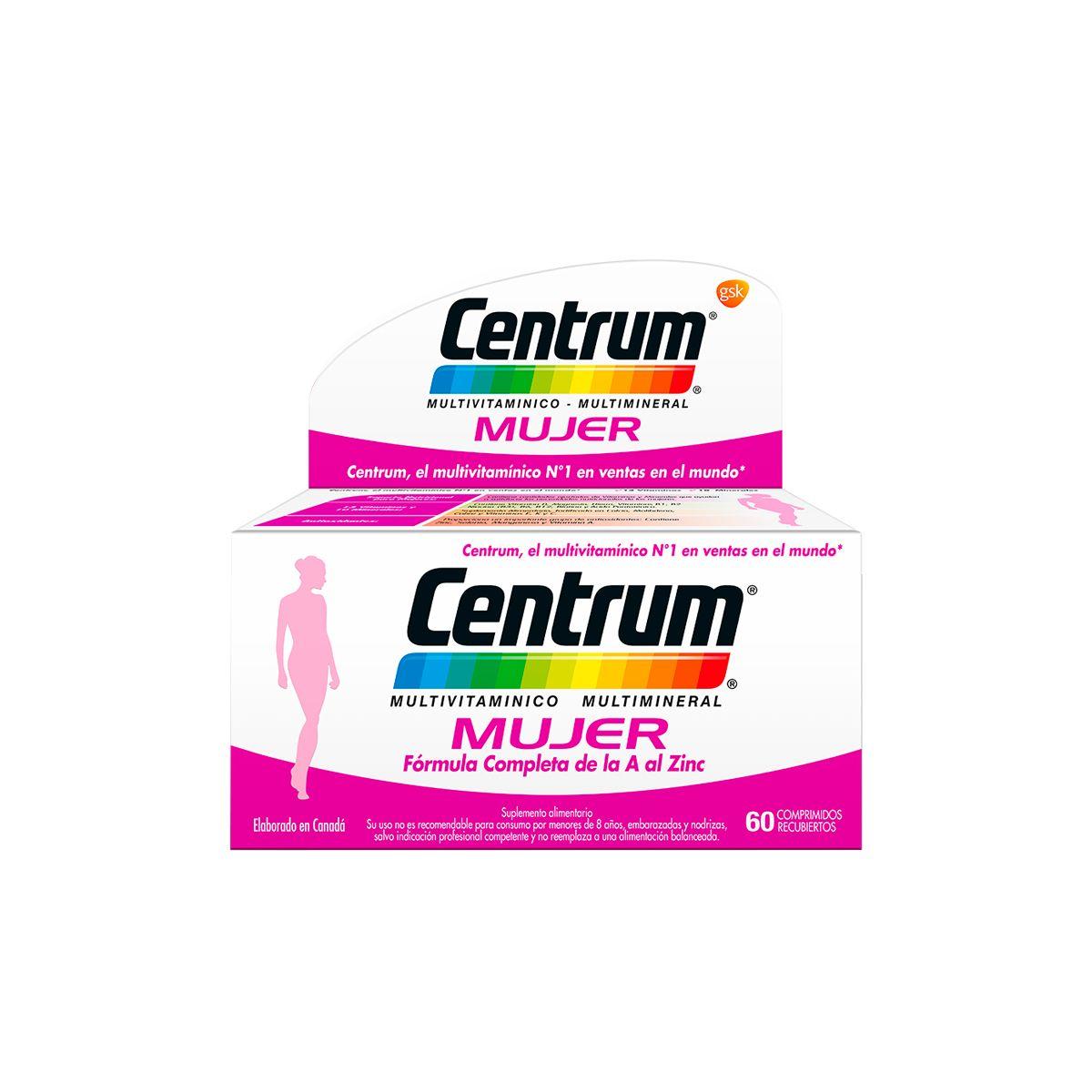 Multivitamínico Centrum Mujer 60 Comprimidos-0