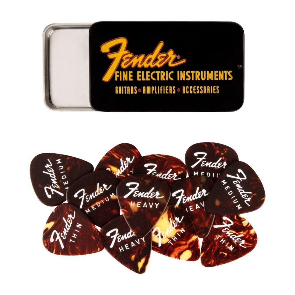 Set De Púas Fender 12 Unid. Grosores Mixtos-6