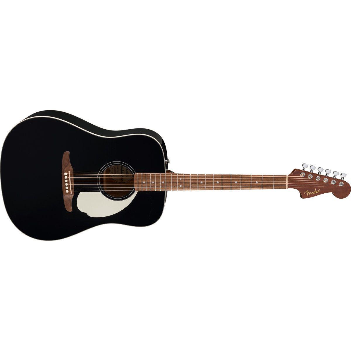 Guitarra Acústica Fender California Standard Redondo Black-2