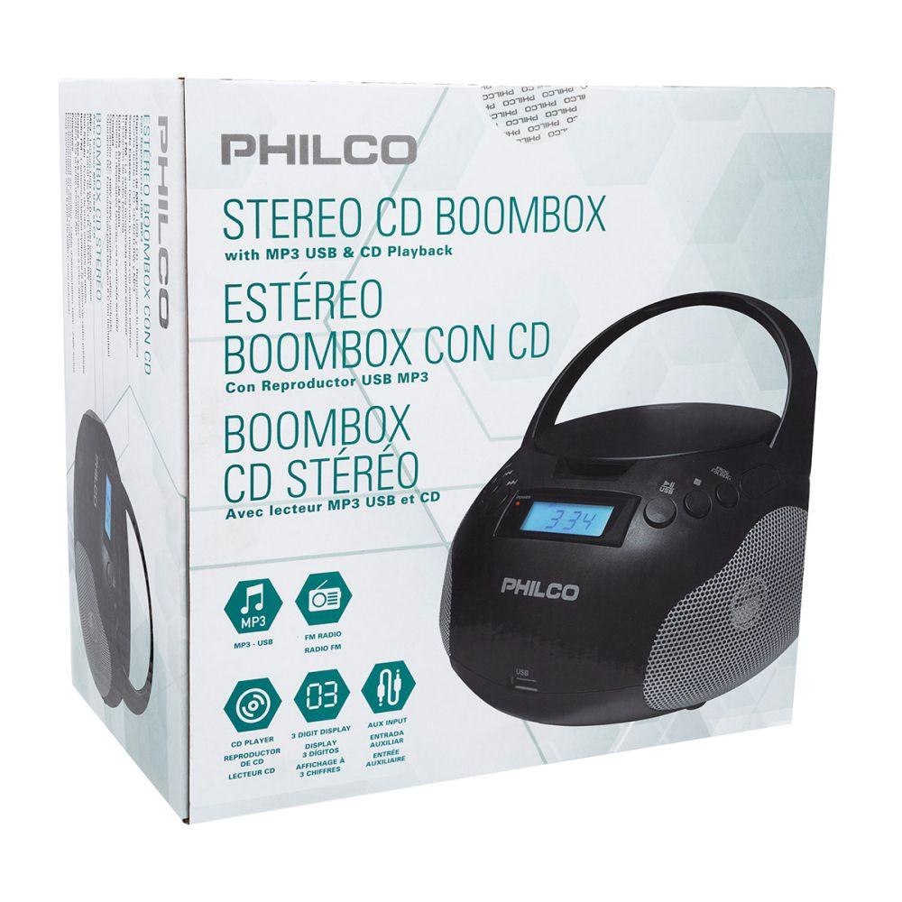 Radio Boombox CD Philco PJB1007B-0