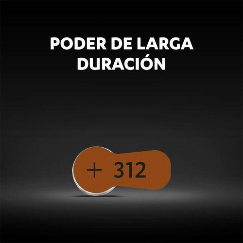 Pack 60 Pilas Duracell Audífono Tamaño 312/Superstore-6