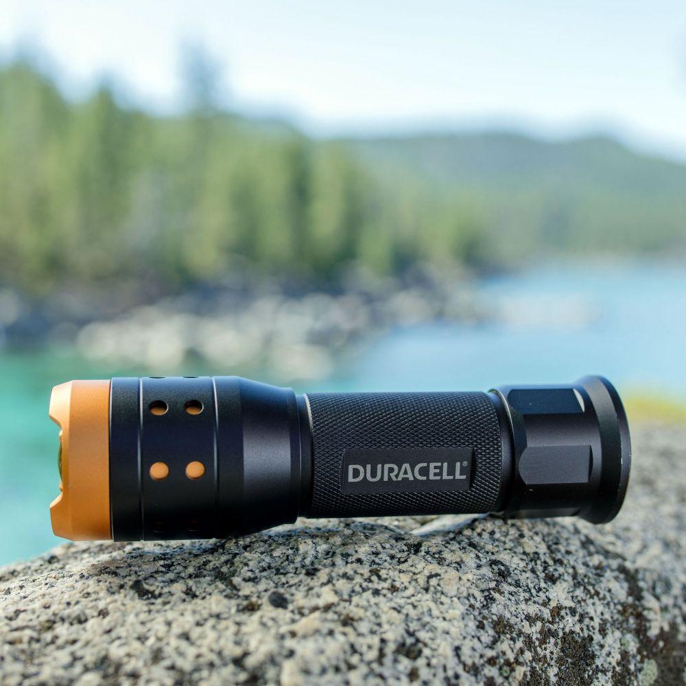 Linterna Duracell Foco Ajustable 350 Lumen c/3 Pilas AAA-6