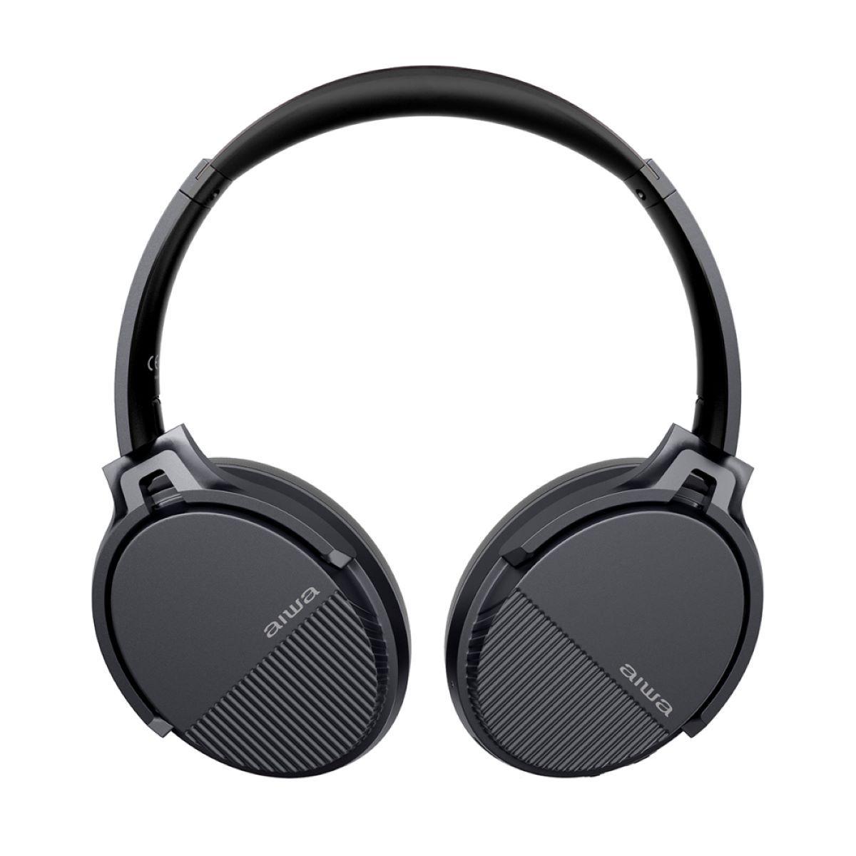 Audífonos Bluetooth Aiwa Noise Cancelling Aw-anc2040 Negro-1