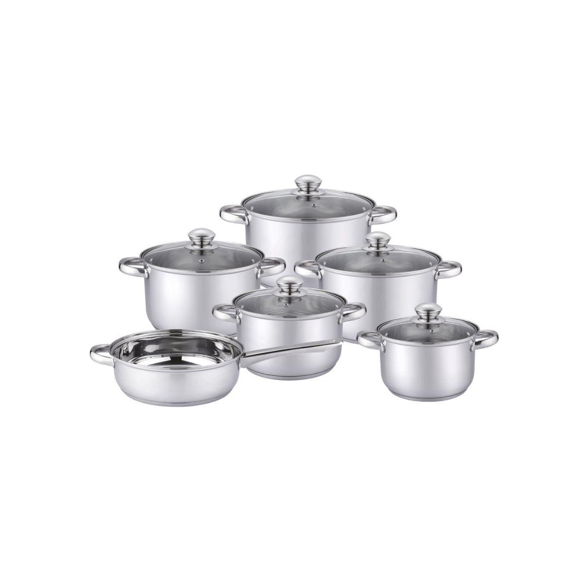 Batería De Cocina Ilko 11 Piezas Acero Inoxidable Prime-0