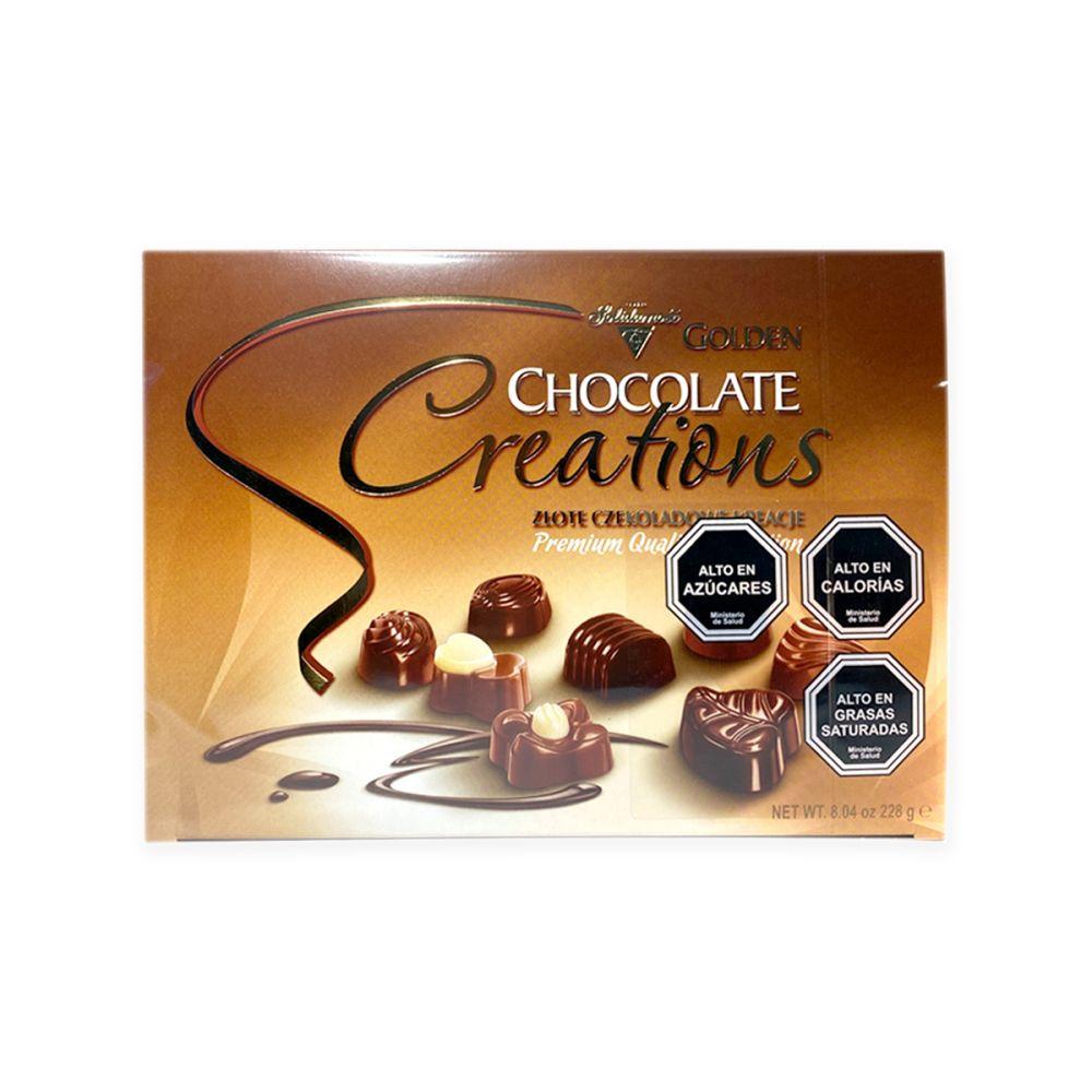 Estuche de Bombones Creations Golden Solidarnosc Chocolate-2