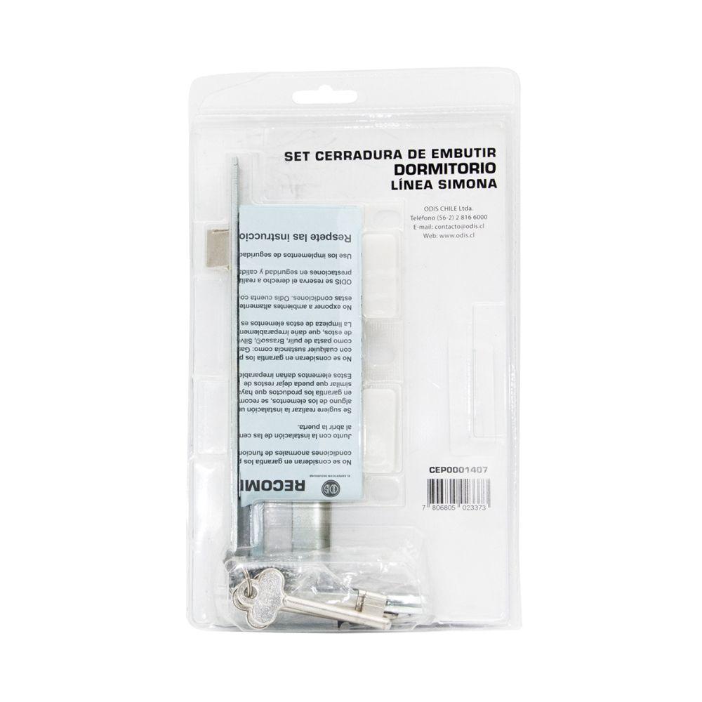 Odis Cerradura Embutir Simona 7040 Set Dormitorio Negra-3