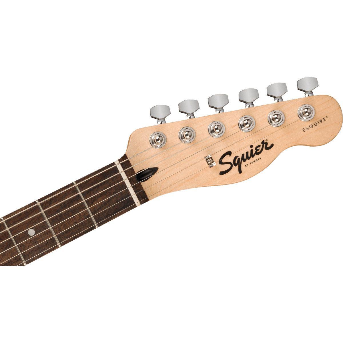 Guitarra Eléctrica Sonic Esquire H Squier Ultraviolet-4
