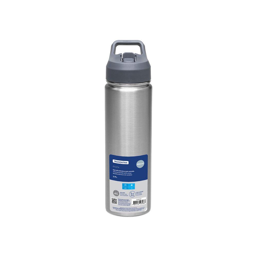 Botella Térmica Tramontina 650ml Acero Inoxidable-1