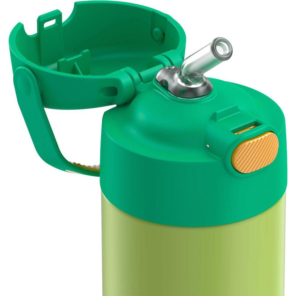 Thermos Botella Líquido Bombilla Acero Inoxidable Lima 355ml-3