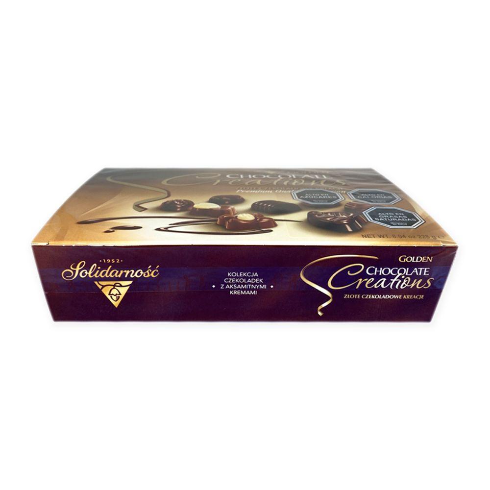 Pack 6 Estuche Bombones Creations Golden Solidarnosc 228g-7