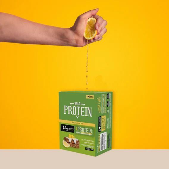 Barritas Wild Protein Lemon Pie 14gr 16 unidades-2