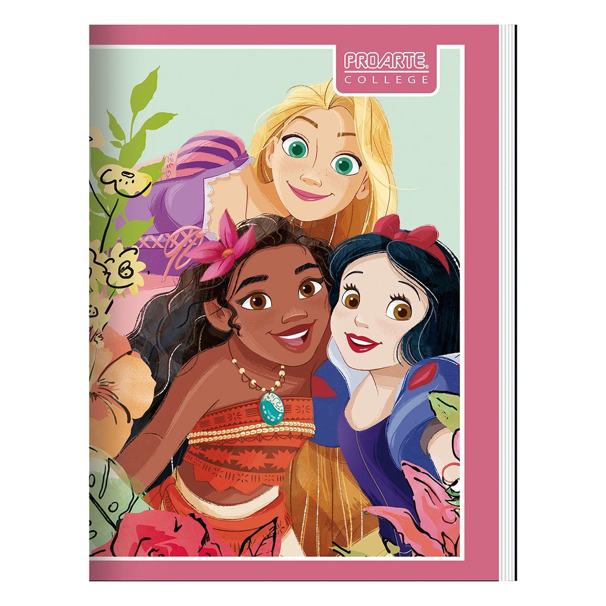 Pack 10 Cuadernos College Proarte Princesas 7mm 80 hojas-0