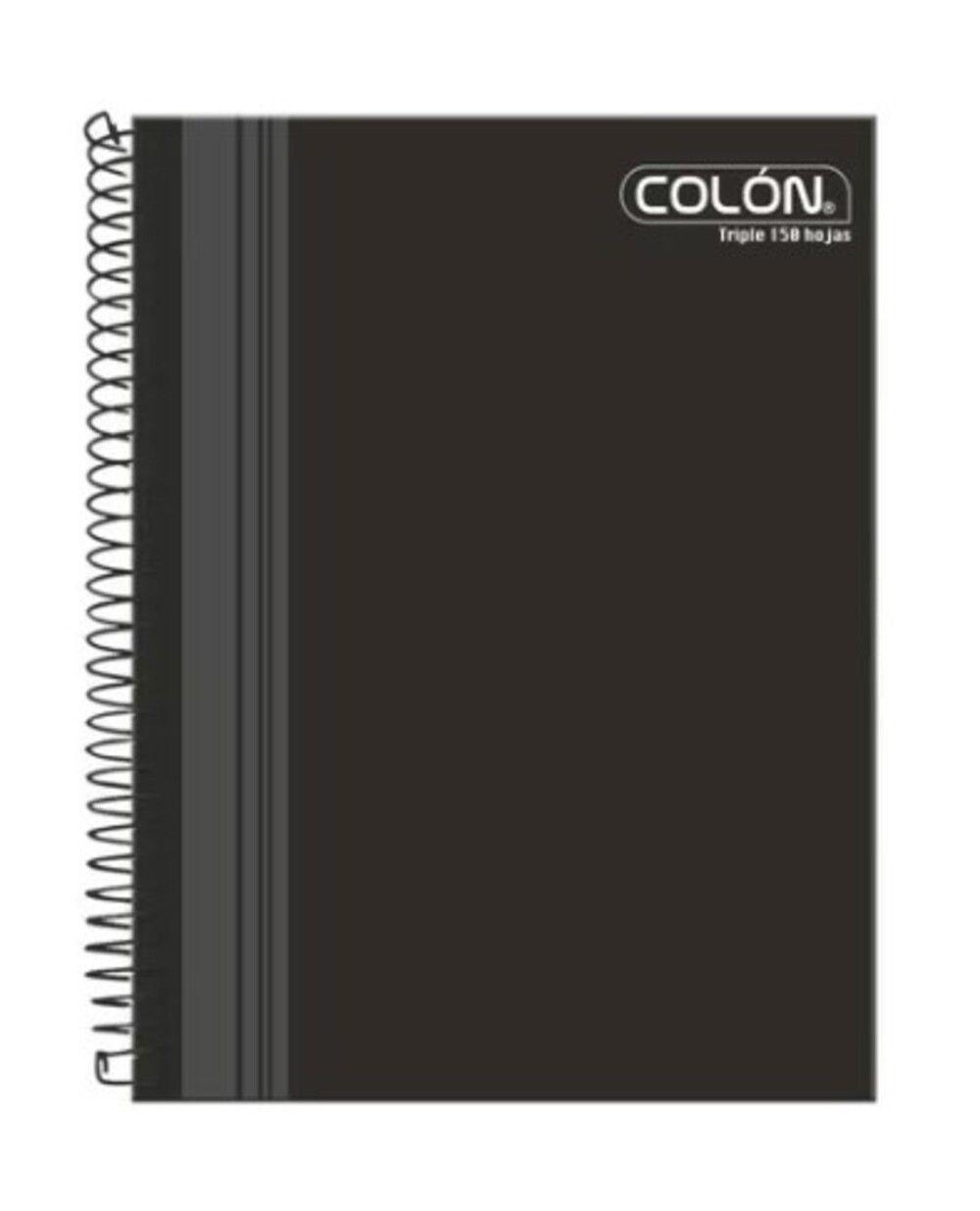 Pack cuadernos triple Colon Liso 150Hojas x 4 unidades-3