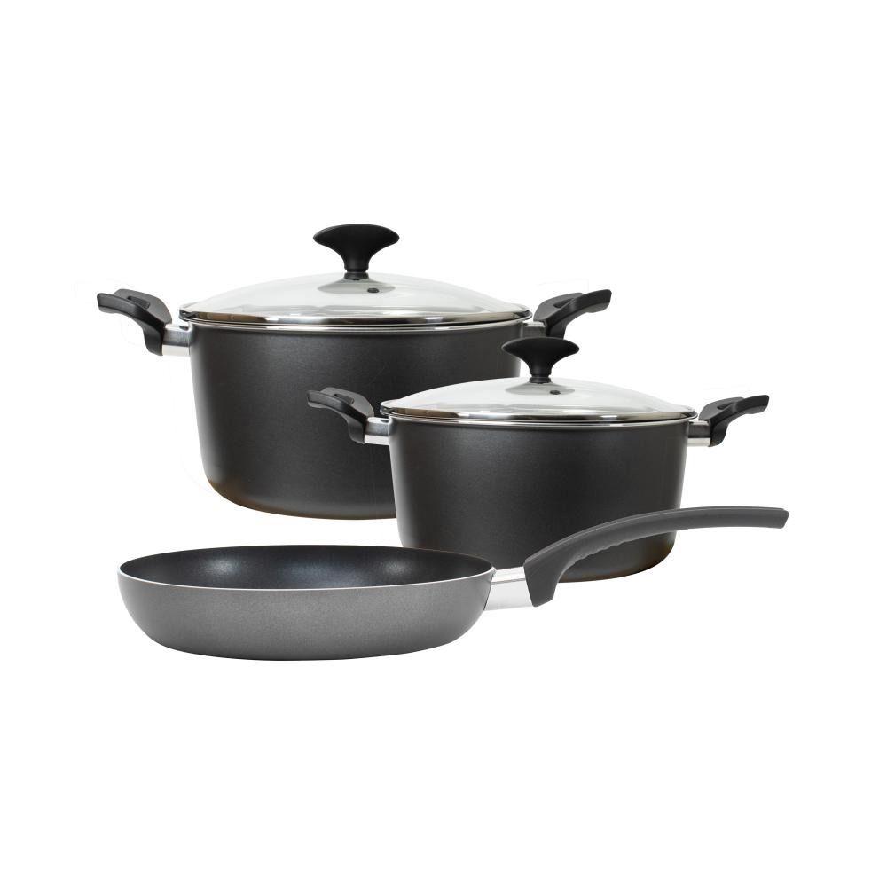 Batería De Cocina Ilko 5 Piezas Aluminio Reciclado Everyday-1