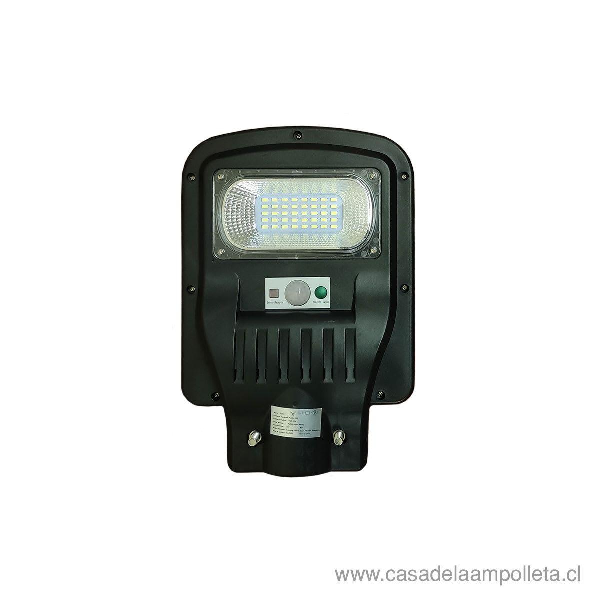 Luminaria Peatonal Solar 50W Logic C/Brazo Incluido-1