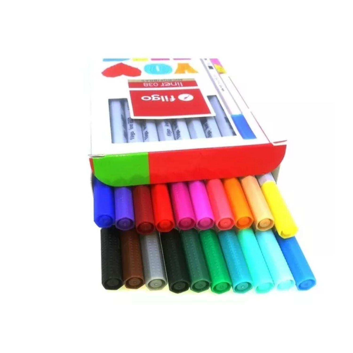 Lápices filgo Tiralíneas Liner 0,4 Estuche 20 unidades-1