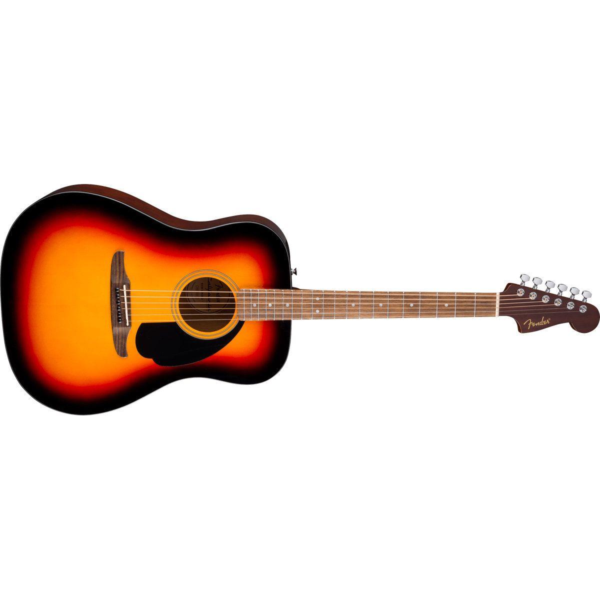 Guitarra Acústica Fender California Standard Malibu Sunburst-2