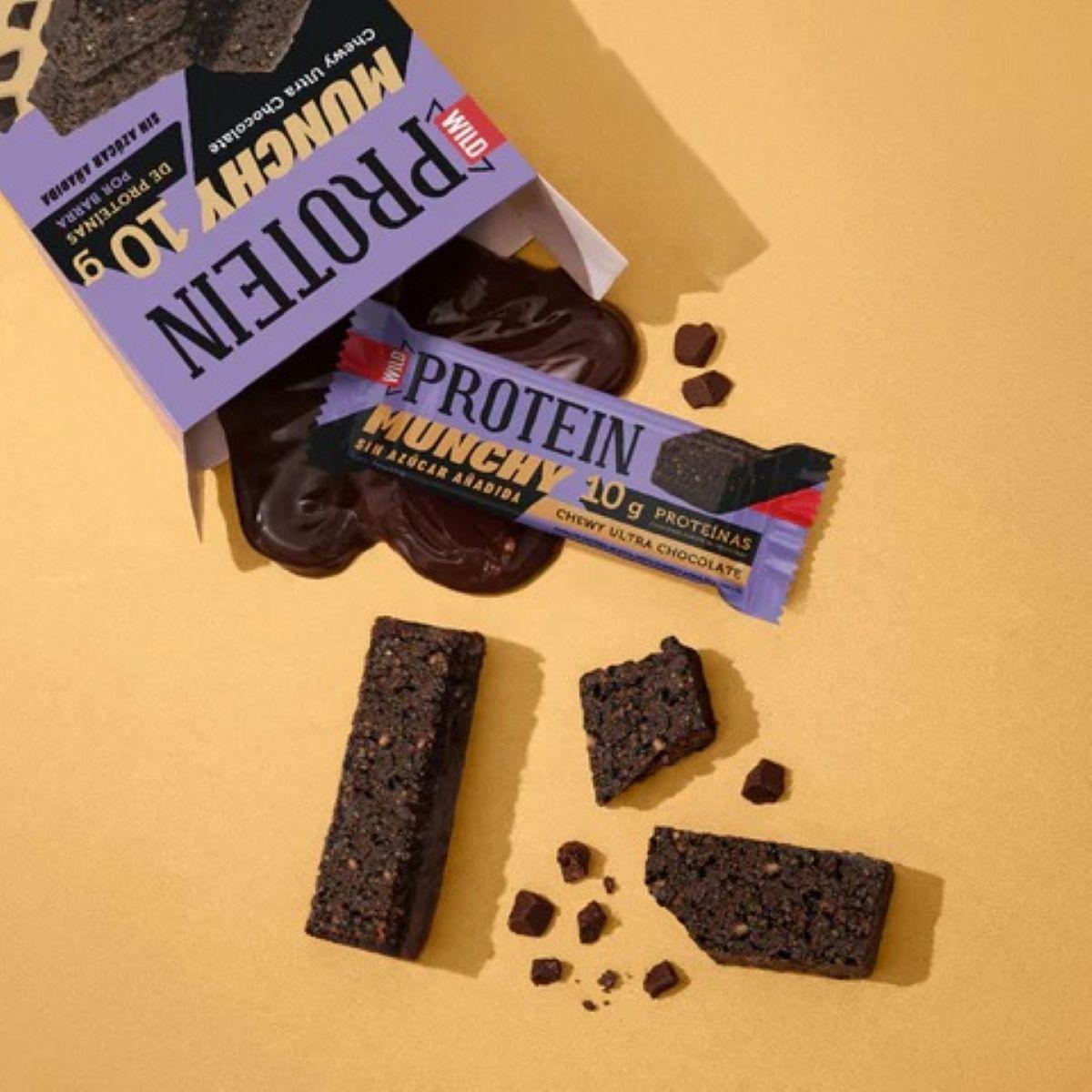Wild Protein Munchy Ultra Chocolate 16 Unidades-1