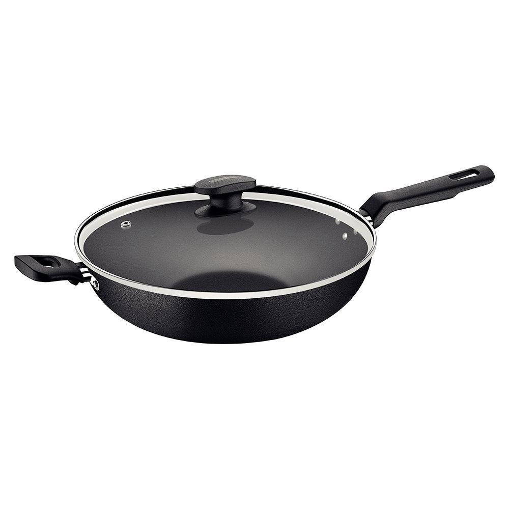 Olla Wok Tramontina Loreto 28 cm-0
