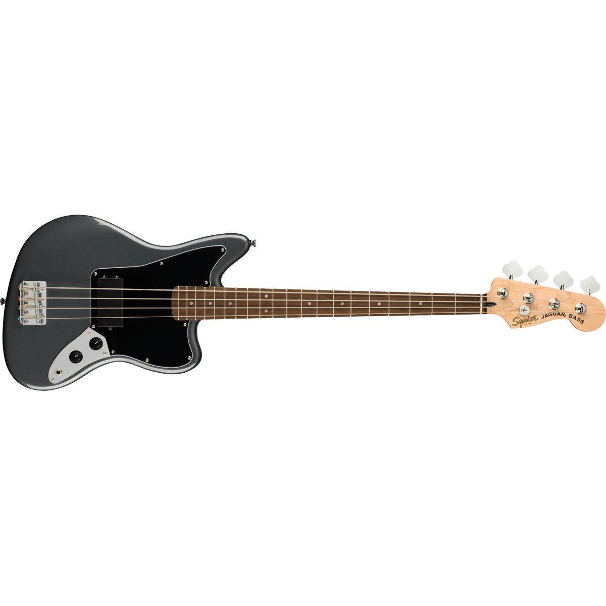 Bajo Eléctrico Jaguar Bass H Affinity Squier Dark Grey-2