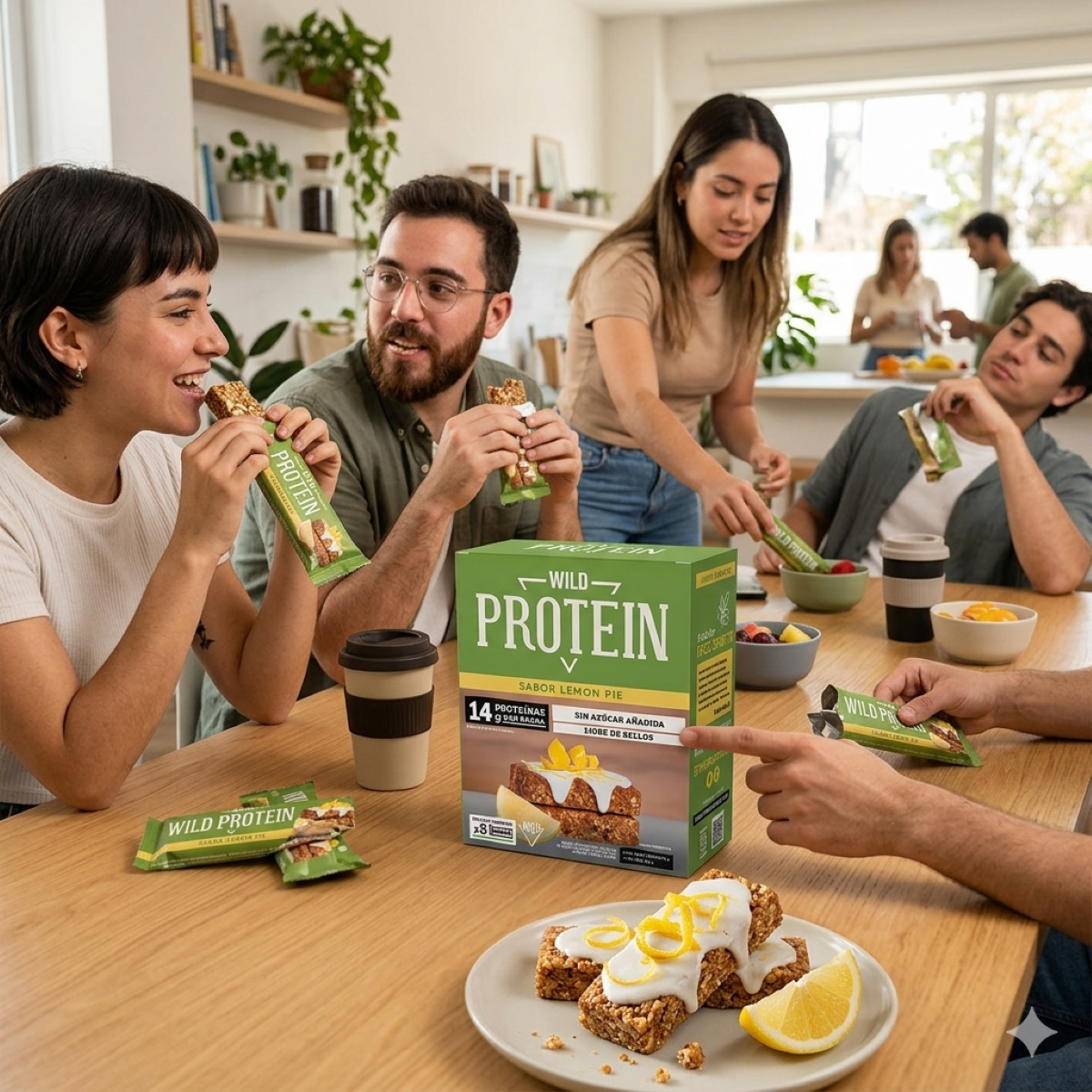 Wild Protein Lemon Pie 5 Unidades-4